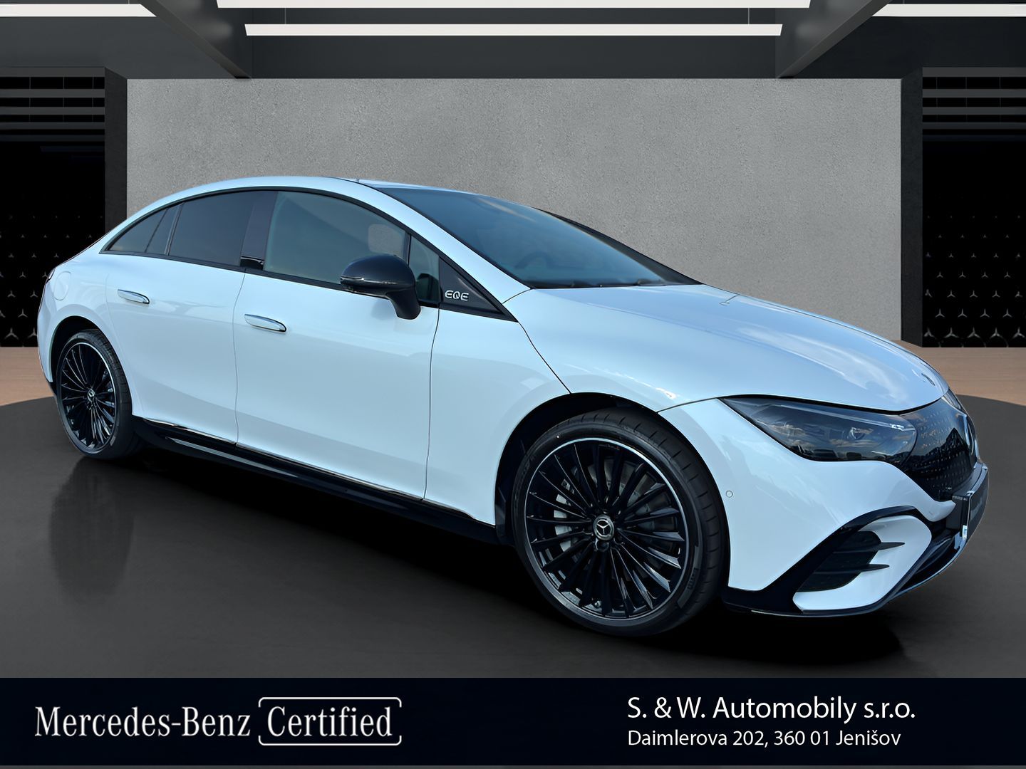 Mercedes-Benz EQE, EQE 350 4MATIC Electric Art Ed - fotka 3