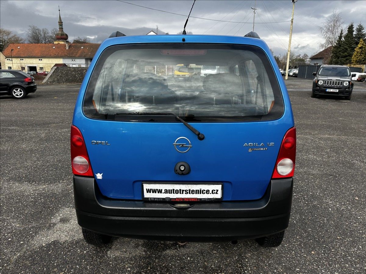 Opel Agila, 1,0 i - MÁLO KM - NOVÁ STK - fotka 4