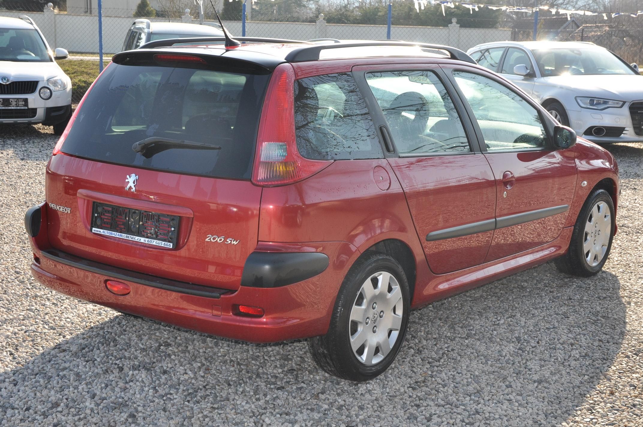 Peugeot 206, SW 1.6HDi 80kW - fotka 3
