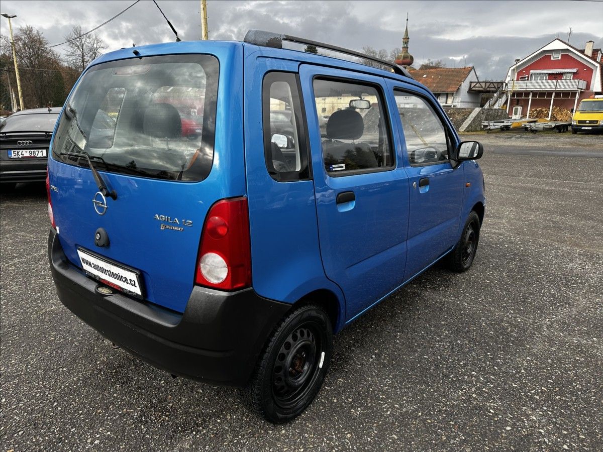 Opel Agila, 1,0 i - MÁLO KM - NOVÁ STK - fotka 5