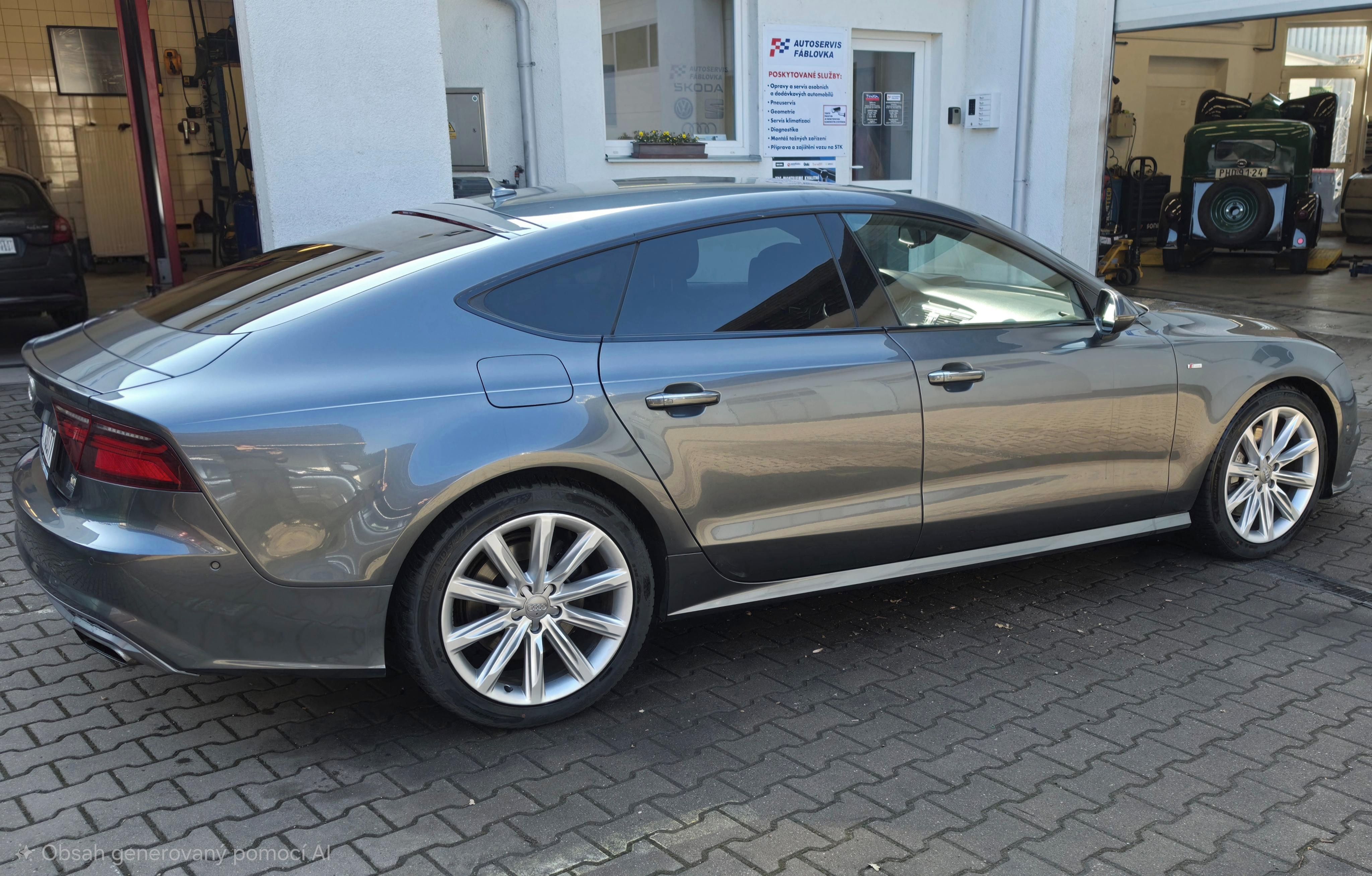 Audi A7, 3.0 bitdi, výbava, nízký nájez - fotka 3