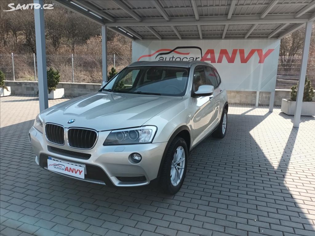 BMW X3, 2,0 d,xDrive,KŮŽE,NAVI,TAŽNÉ