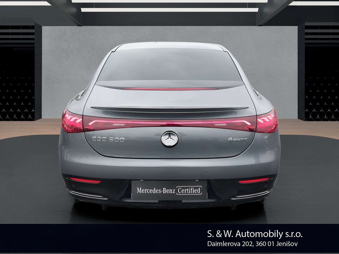Mercedes-Benz EQE, EQE 500 4MATIC - fotka 6