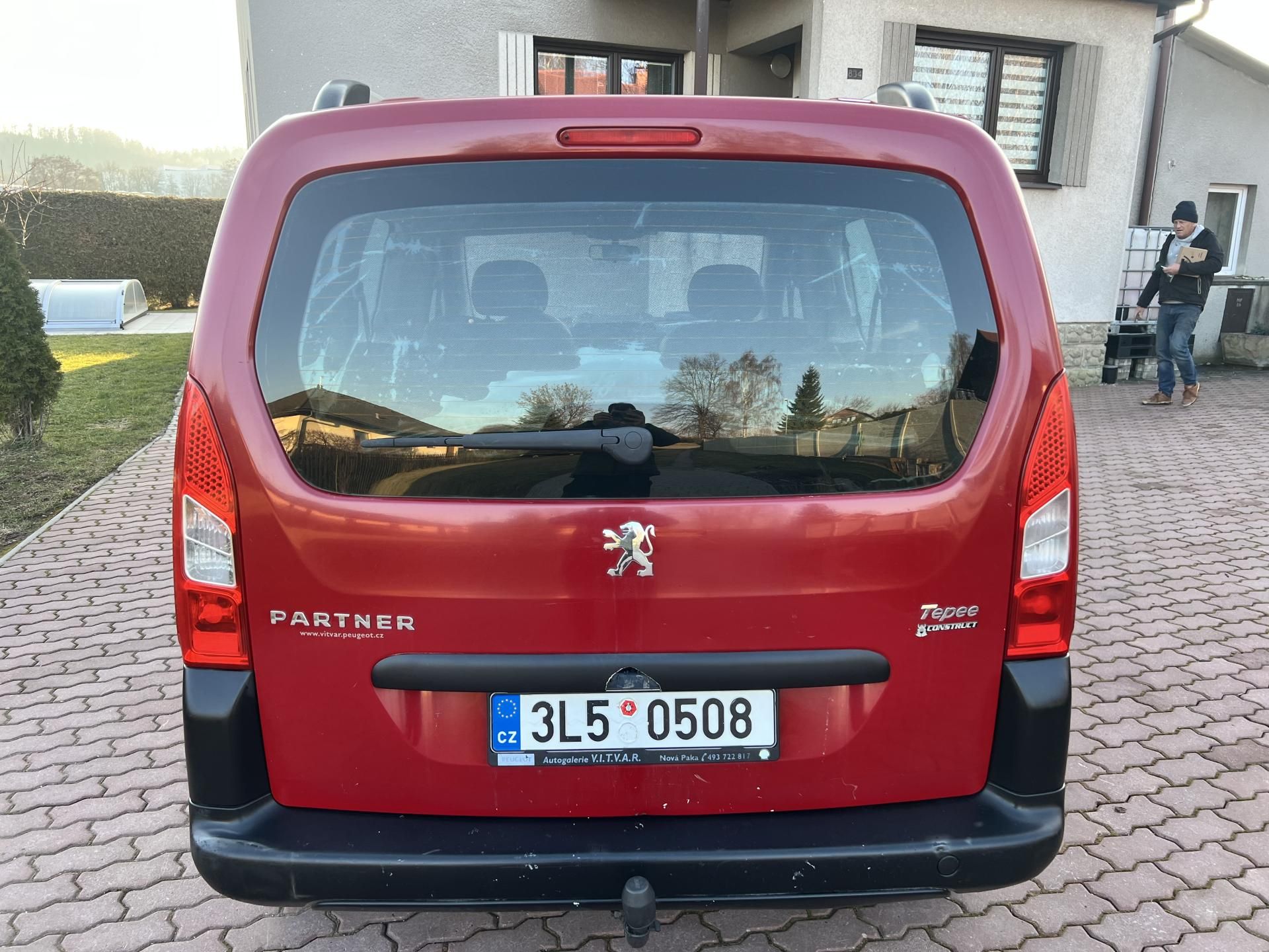 Peugeot Partner Tepee, 1.6HDI 55KW,KLIMA,ŠOUPAČKY,TZ - fotka 6