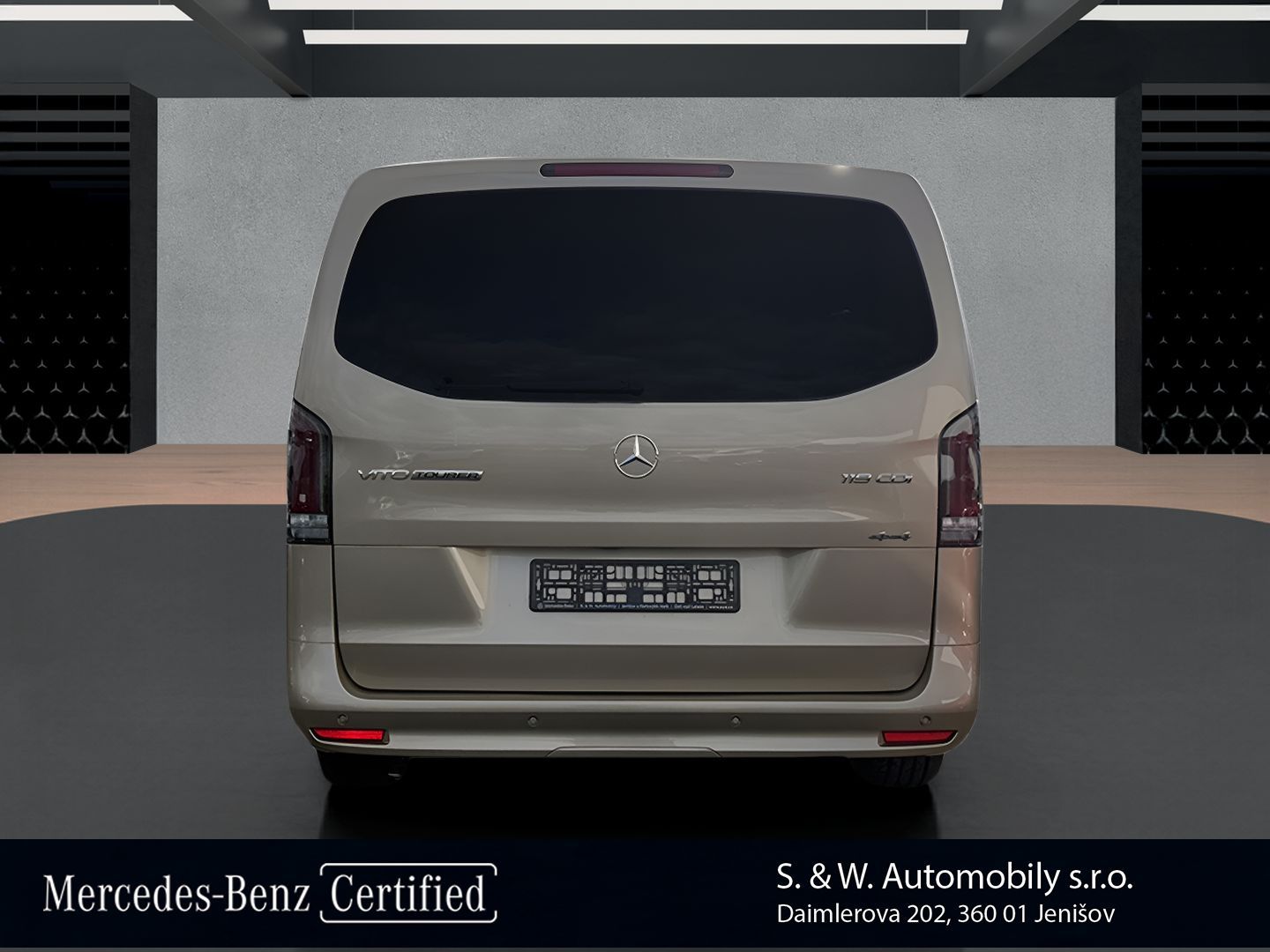 Mercedes-Benz Vito, Vito 119 CDI Tourer SELECT L4M - fotka 4