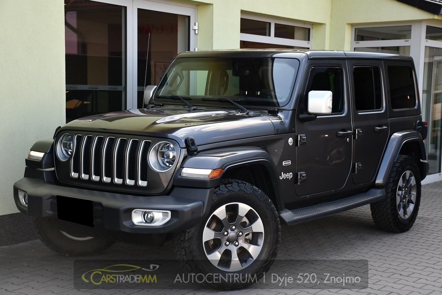 Jeep Wrangler, 2.2CRD UNLIMITED SAHARA 2xPNEU