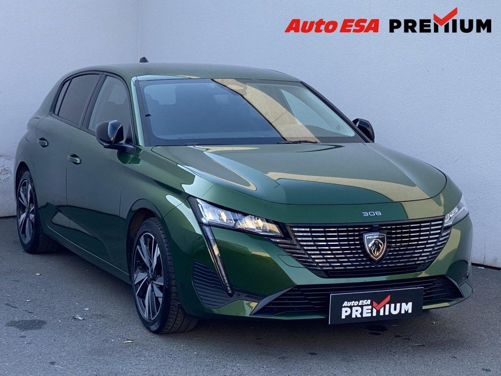 Peugeot 308, 1.2PT,2.maj,ČR,LED,navi