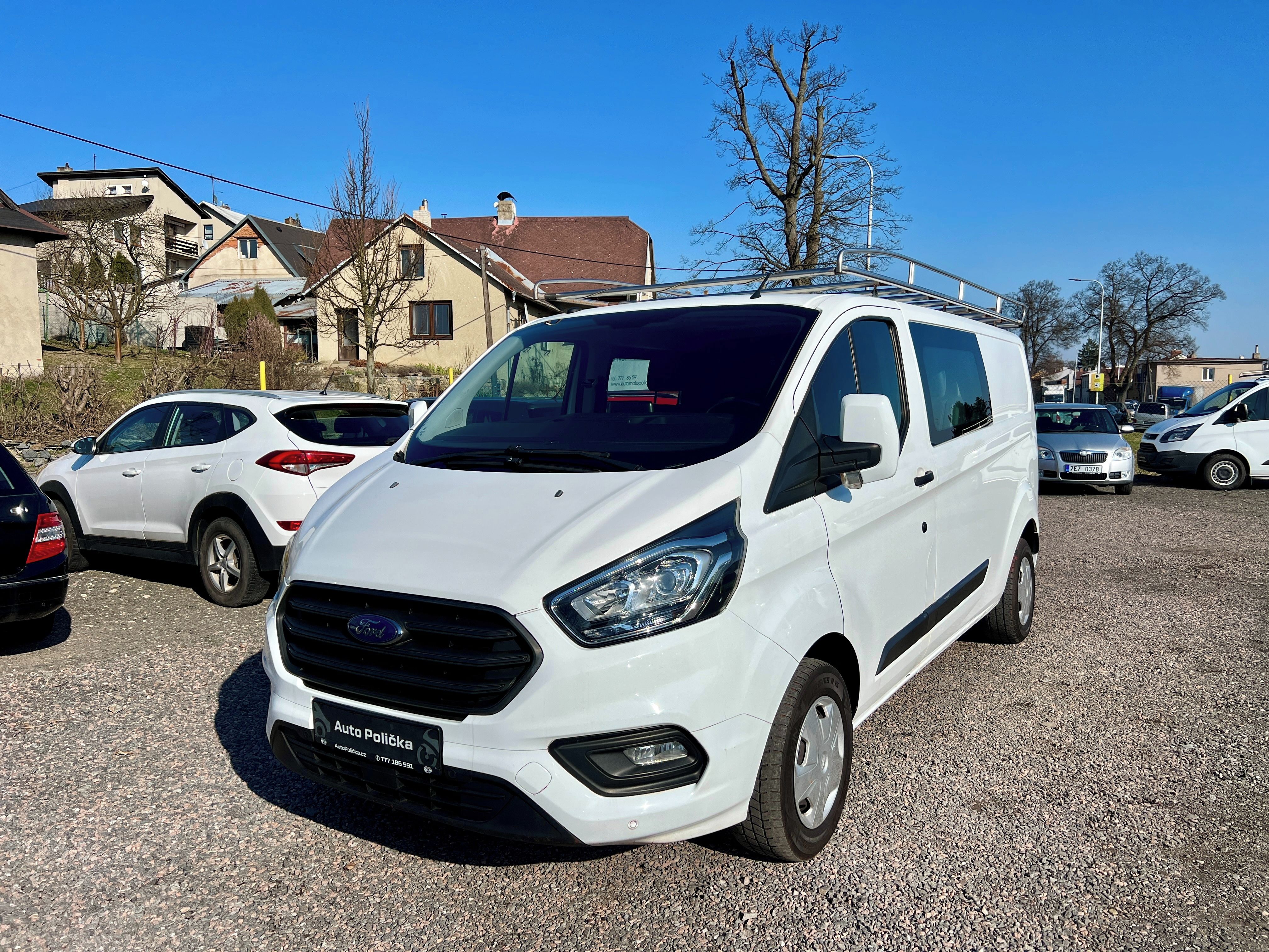 Ford Transit Custom, 2.0d 96 kW L2 5 míst,Výbava
