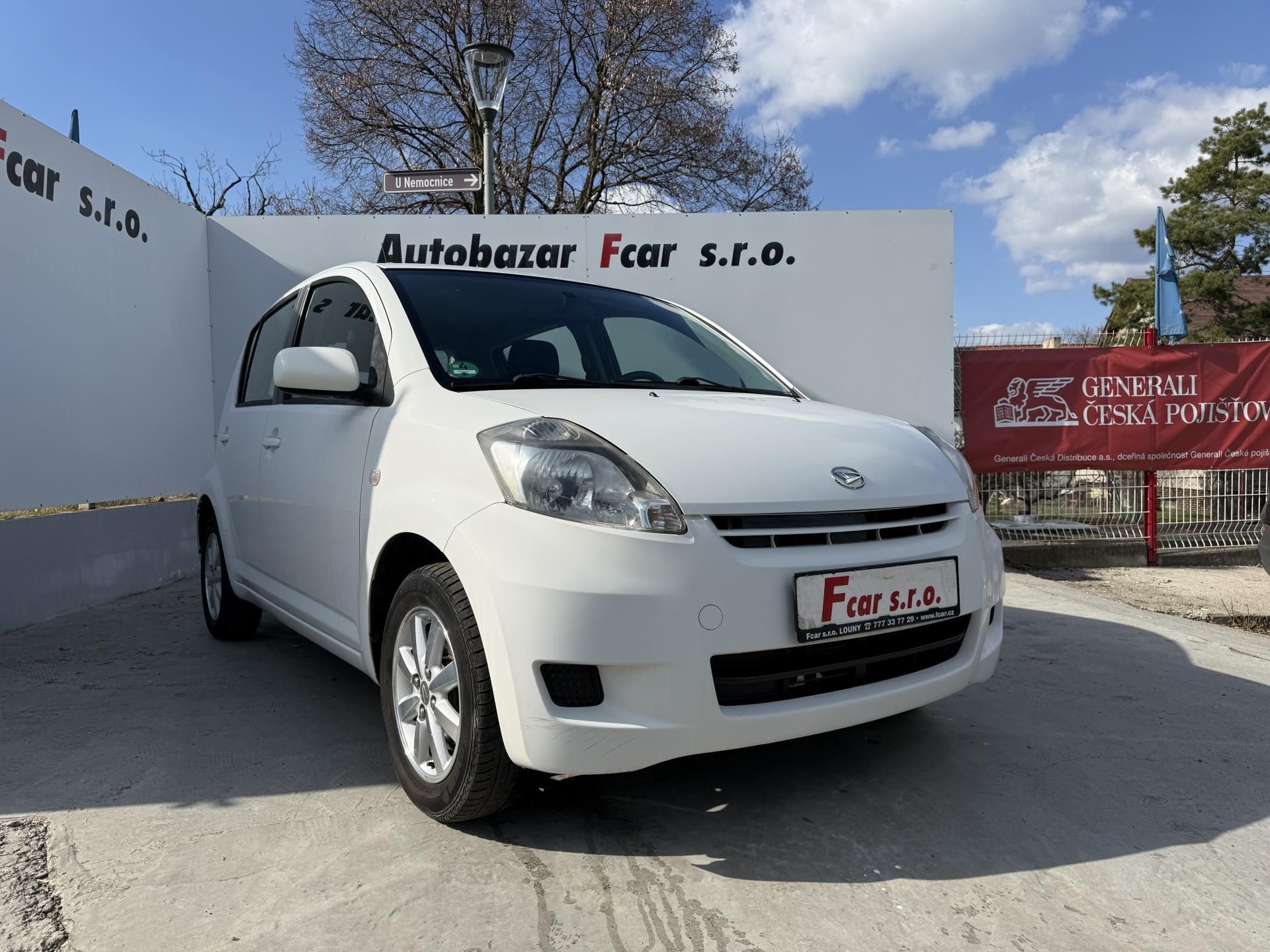 Daihatsu Sirion, 1.0i 51kW COC nová TK