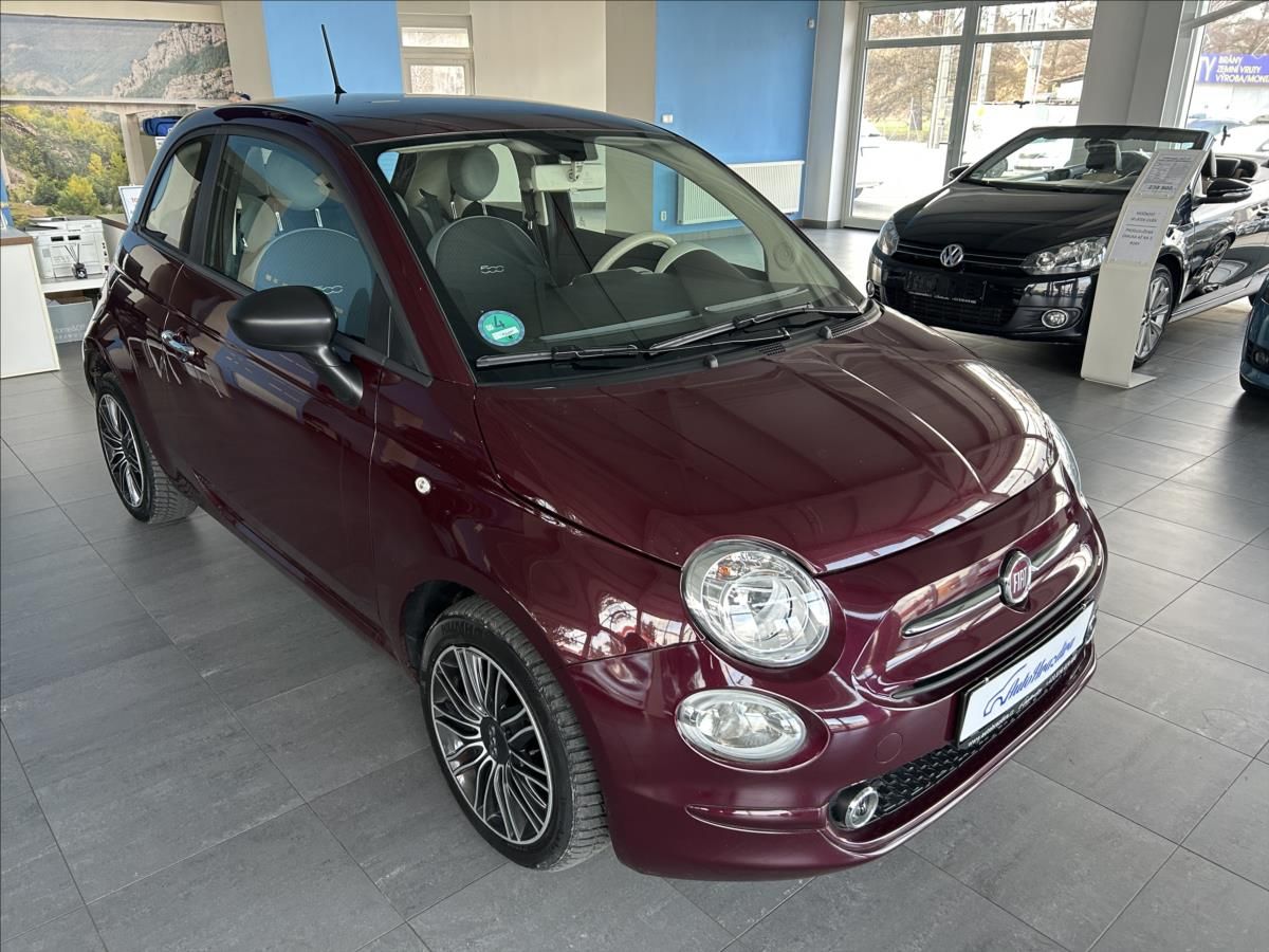 Fiat 500, 1,2   POP,SERVISKA,KLIMATIZACE
