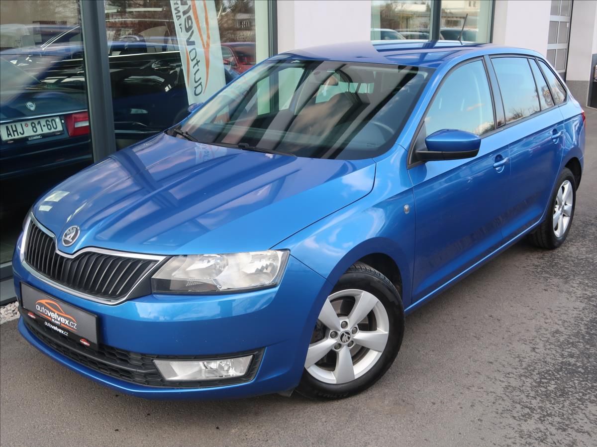 Škoda Rapid, 1,6 TDi,66kW,DSG,NovéČR,Klima