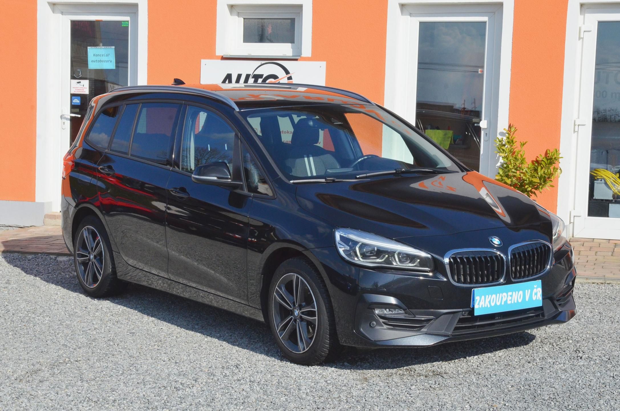 BMW Řada 2, 218i GT 99tkm ČR 7míst ZÁRUKA