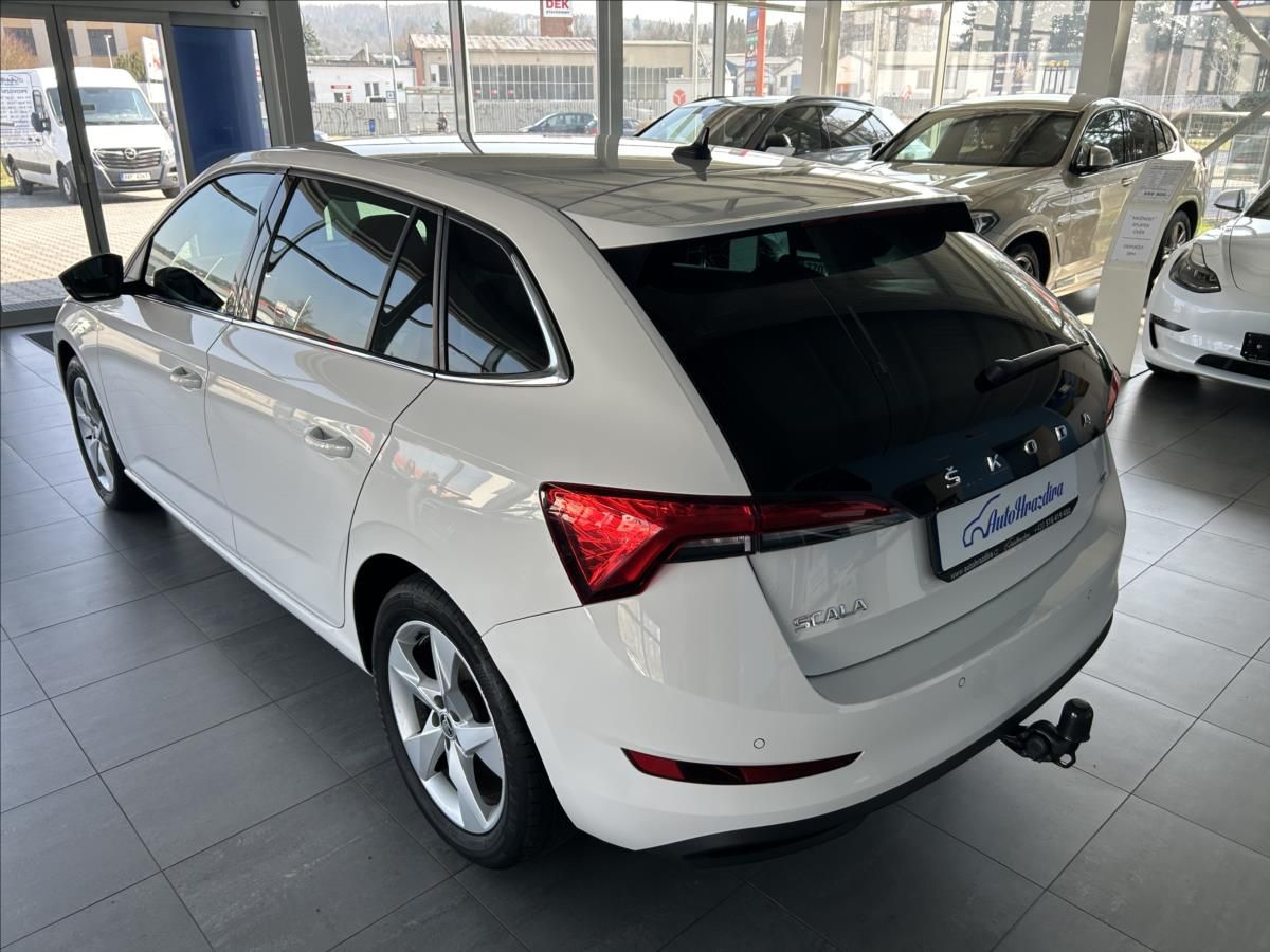 Škoda Scala, 1,0   TSI 81kW,STYLE,ČR,TAŽNÉ - fotka 4