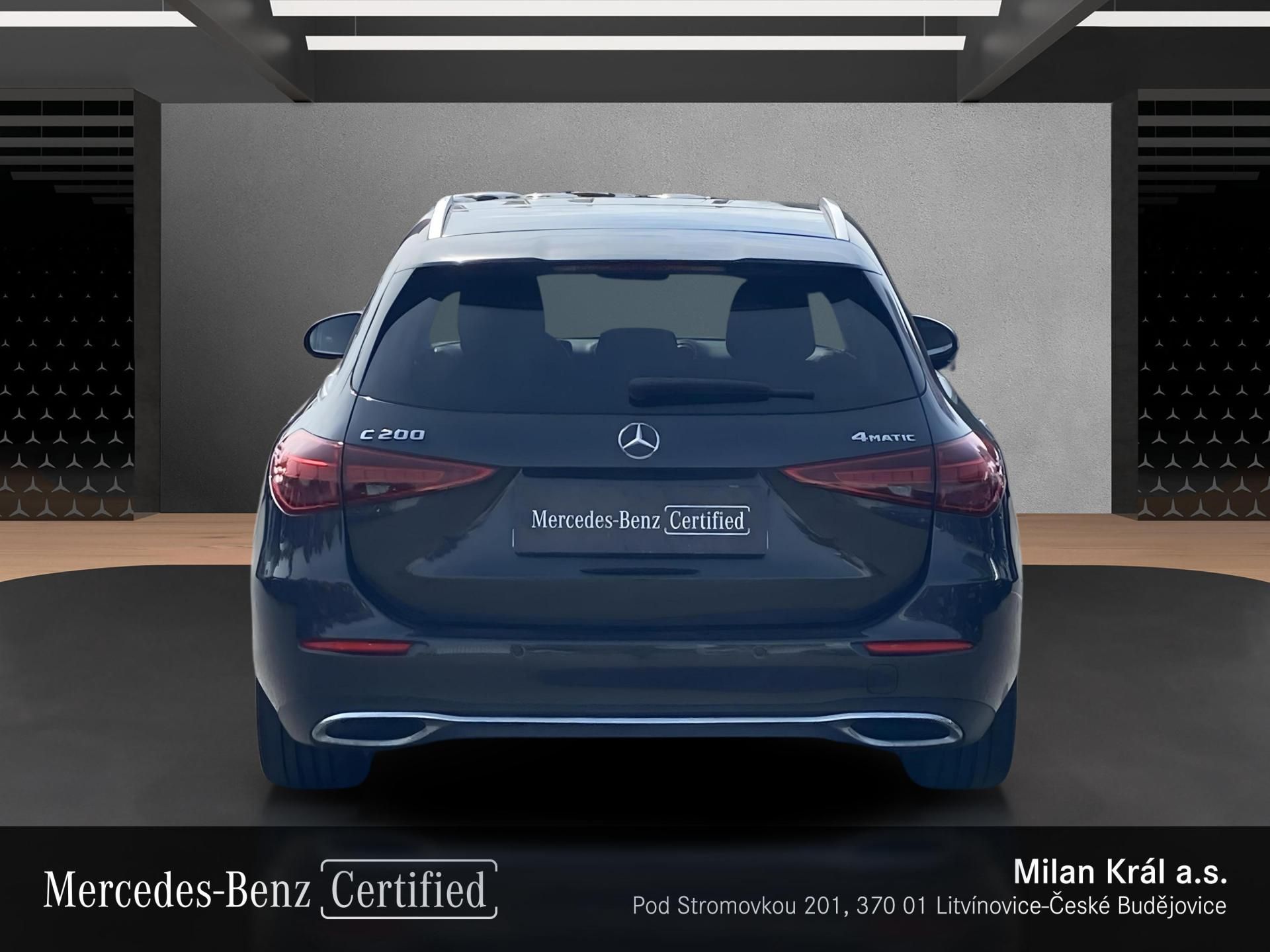 Mercedes-Benz Třídy C, C 200 4MATIC kombi - fotka 4