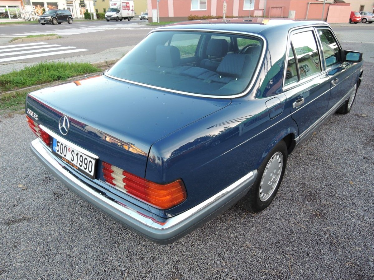 Mercedes-Benz Třídy S, 5,0 SE 500 W126 pouze 108 tkm - fotka 6