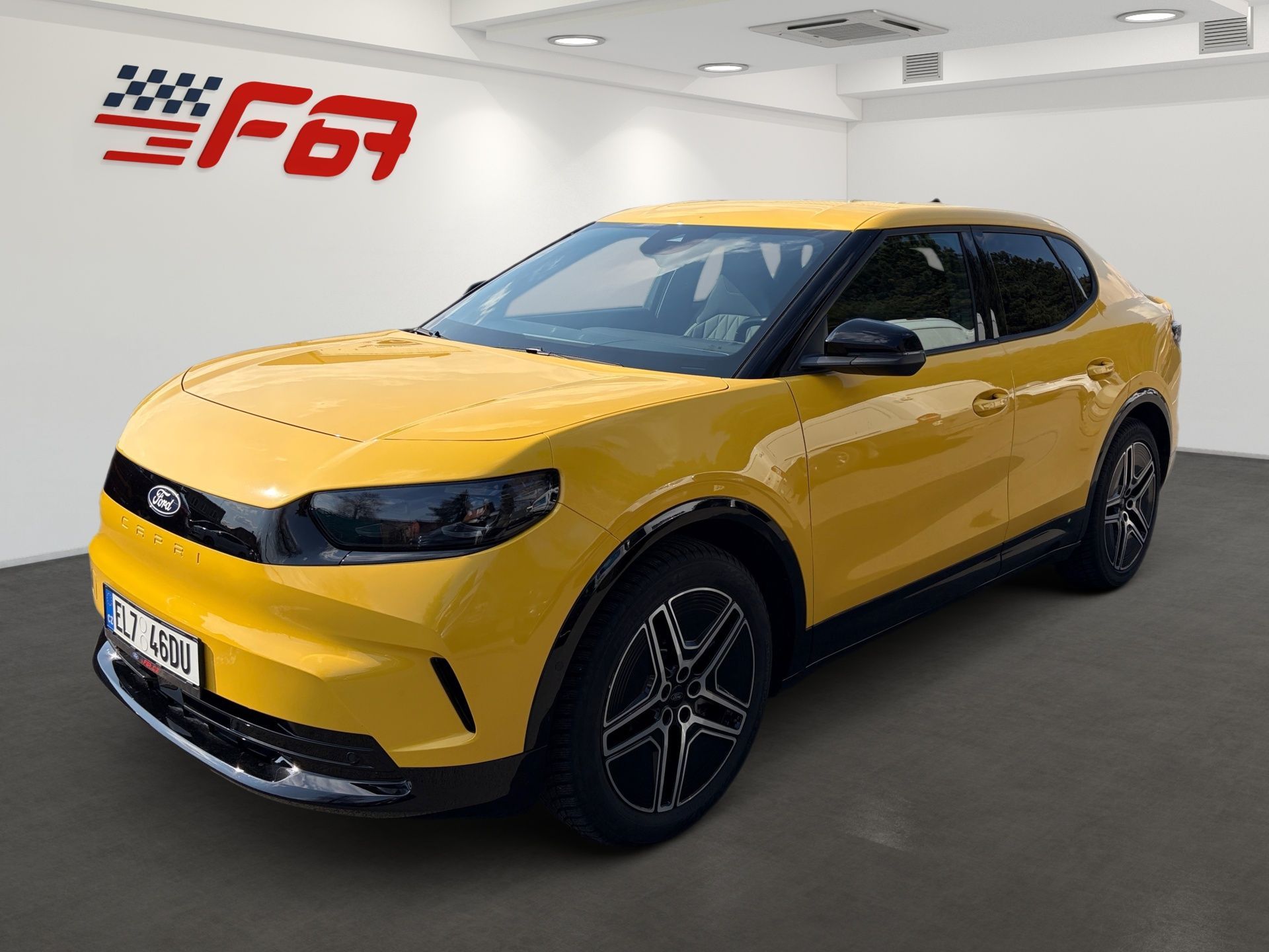 Ford Capri, zadní náhon, prodloužený dojez