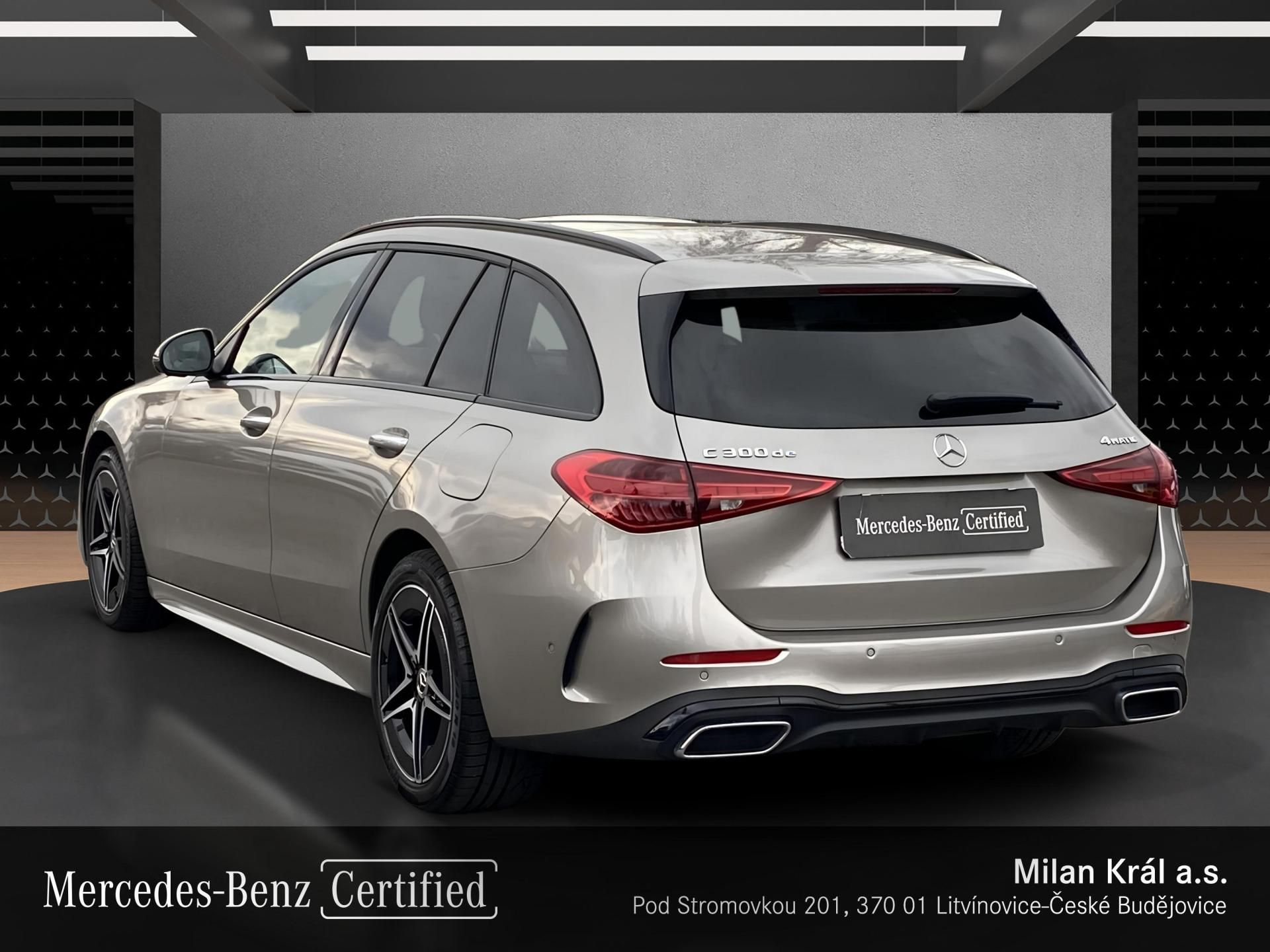 Mercedes-Benz Třídy C, C 300 de 4MATIC - fotka 3