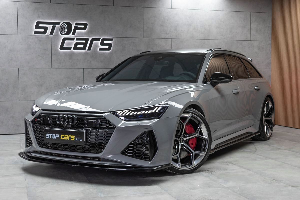 Audi RS6, V8 PERFORMANCE*ČR*ZÁRUKA*DPH*