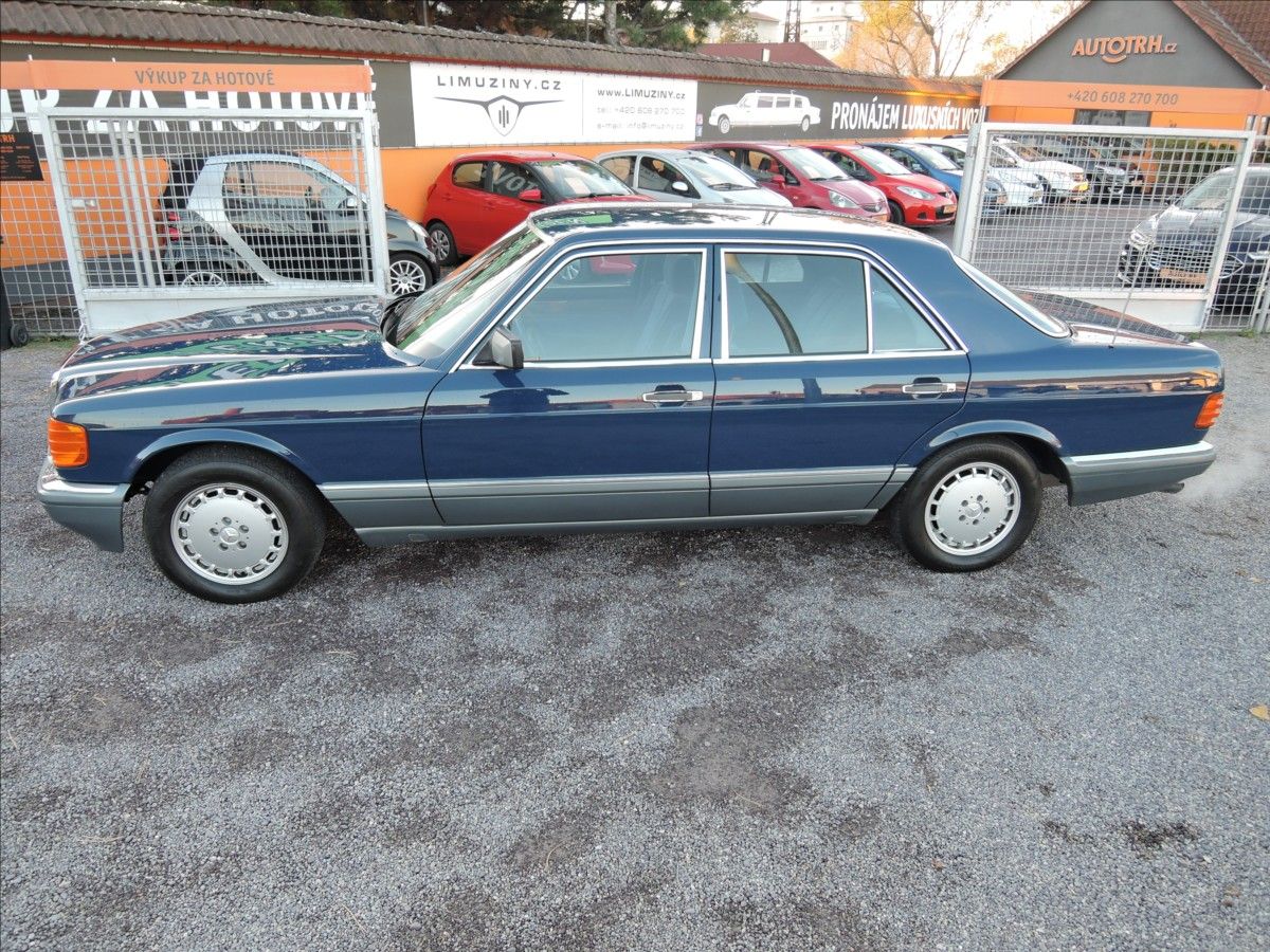 Mercedes-Benz Třídy S, 5,0 SE 500 W126 pouze 108 tkm - fotka 4