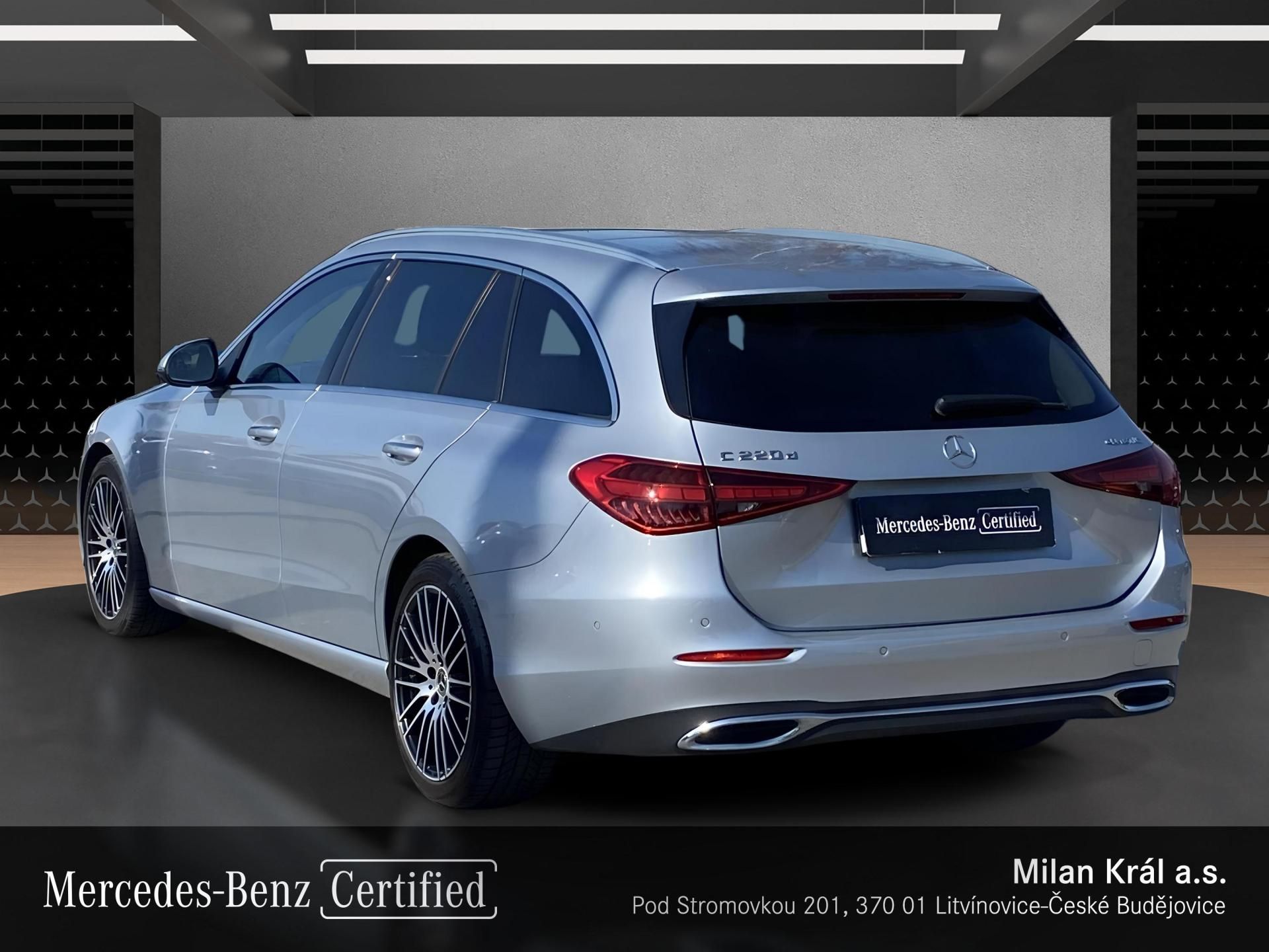 Mercedes-Benz Třídy C, C 220 d 4MATIC kombi - fotka 3