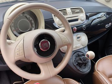 Prodám stylový Fiat 500 Cabrio