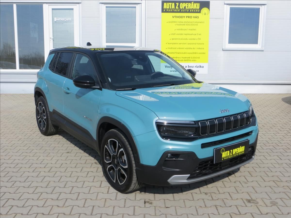 Jeep Avenger, 1,2 Turbo DCT6 Summit JBL ČR