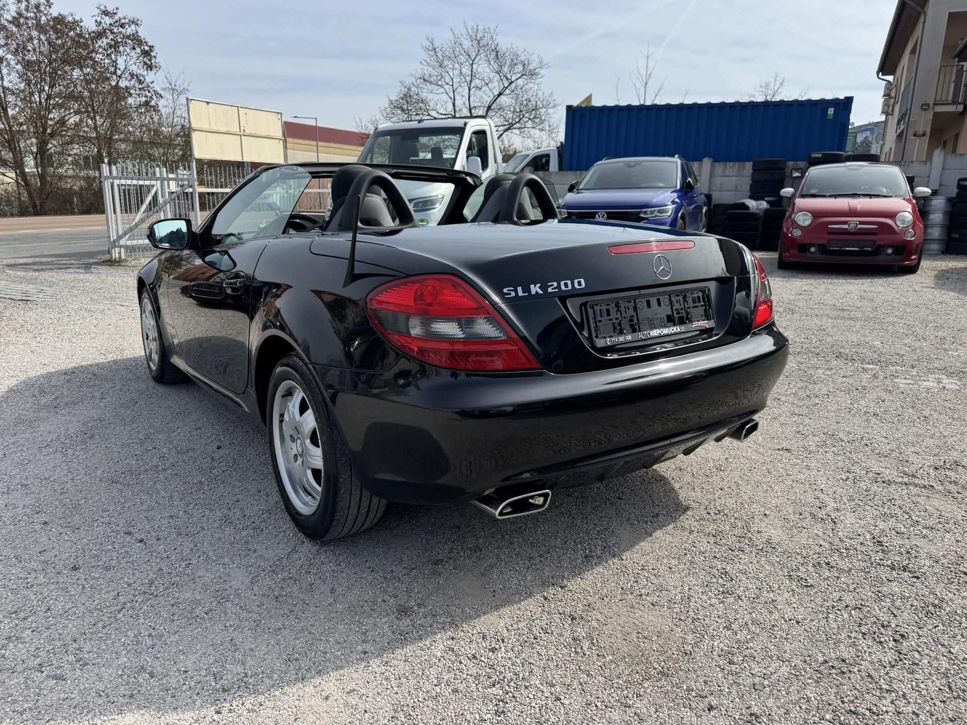 Mercedes-Benz SLK, 200 KOMPRESOR 135 KW Kabrio - fotka 6