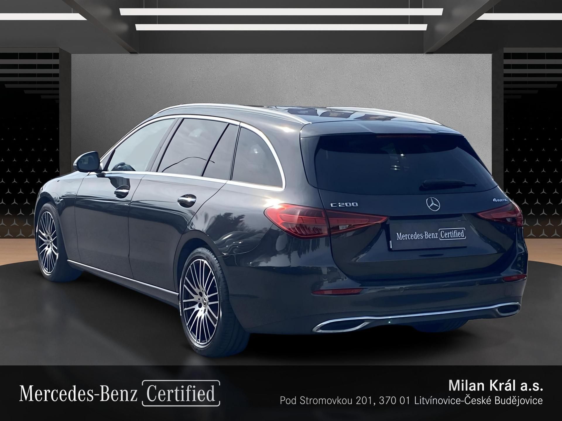 Mercedes-Benz Třídy C, C 200 4MATIC kombi - fotka 3