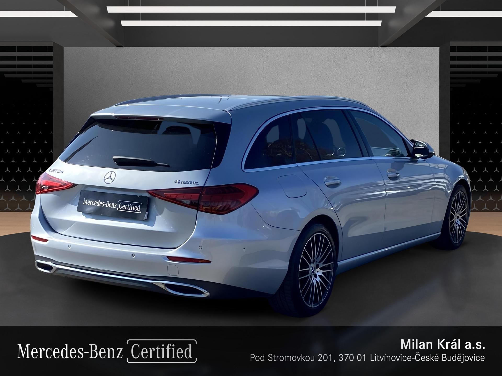 Mercedes-Benz Třídy C, C 220 d 4MATIC kombi - fotka 5