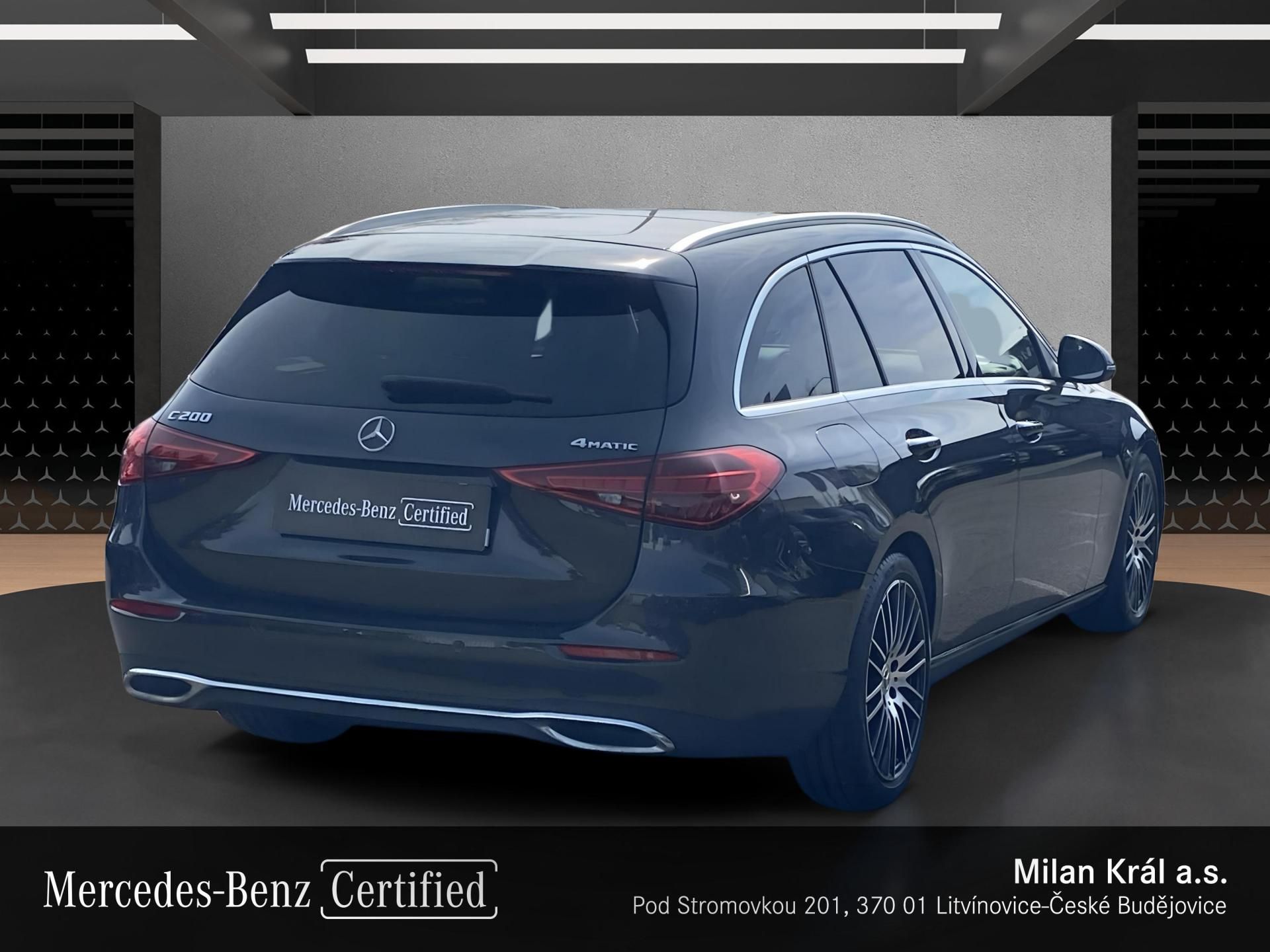 Mercedes-Benz Třídy C, C 200 4MATIC kombi - fotka 5
