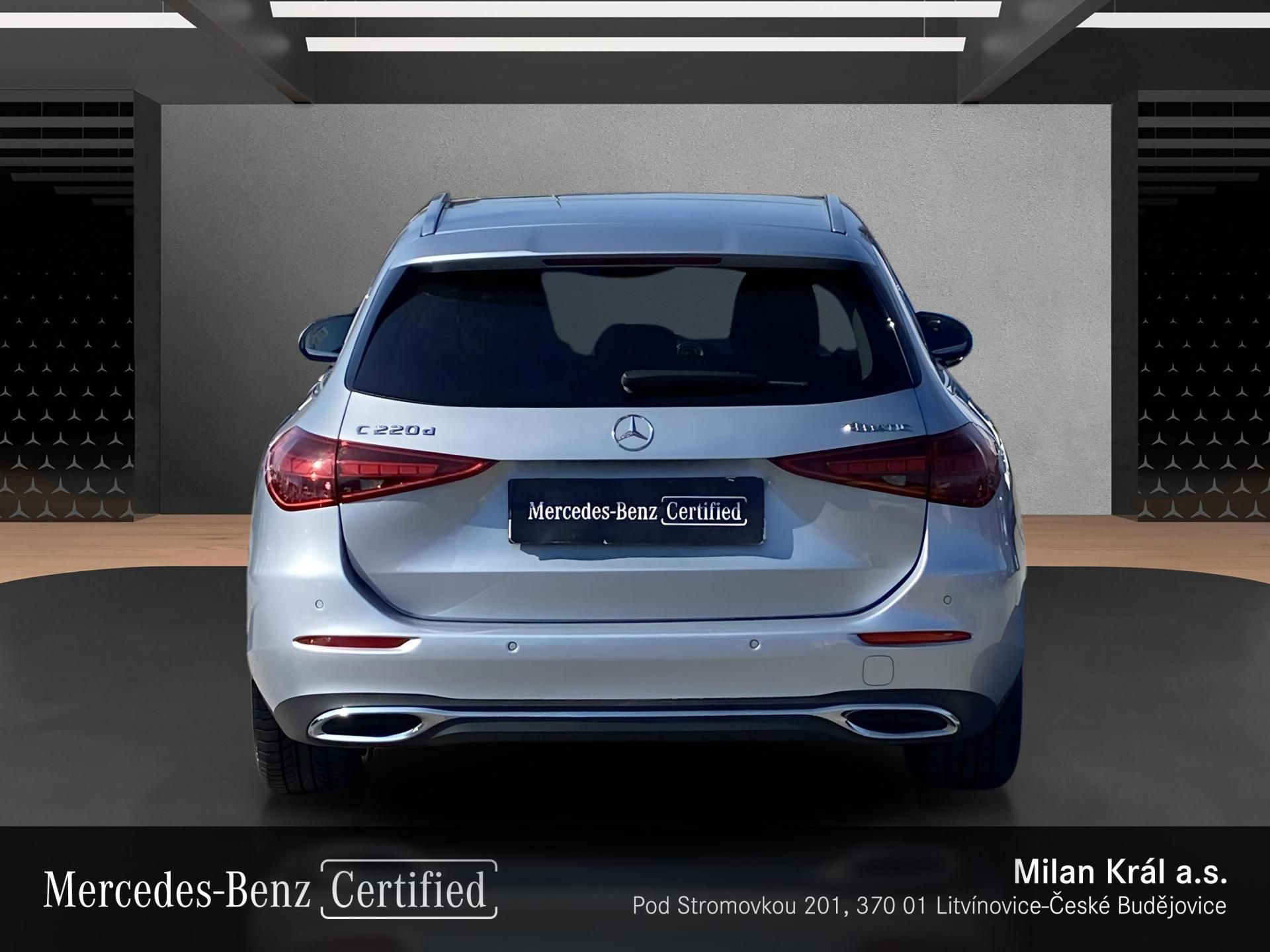 Mercedes-Benz Třídy C, C 220 d 4MATIC kombi - fotka 4