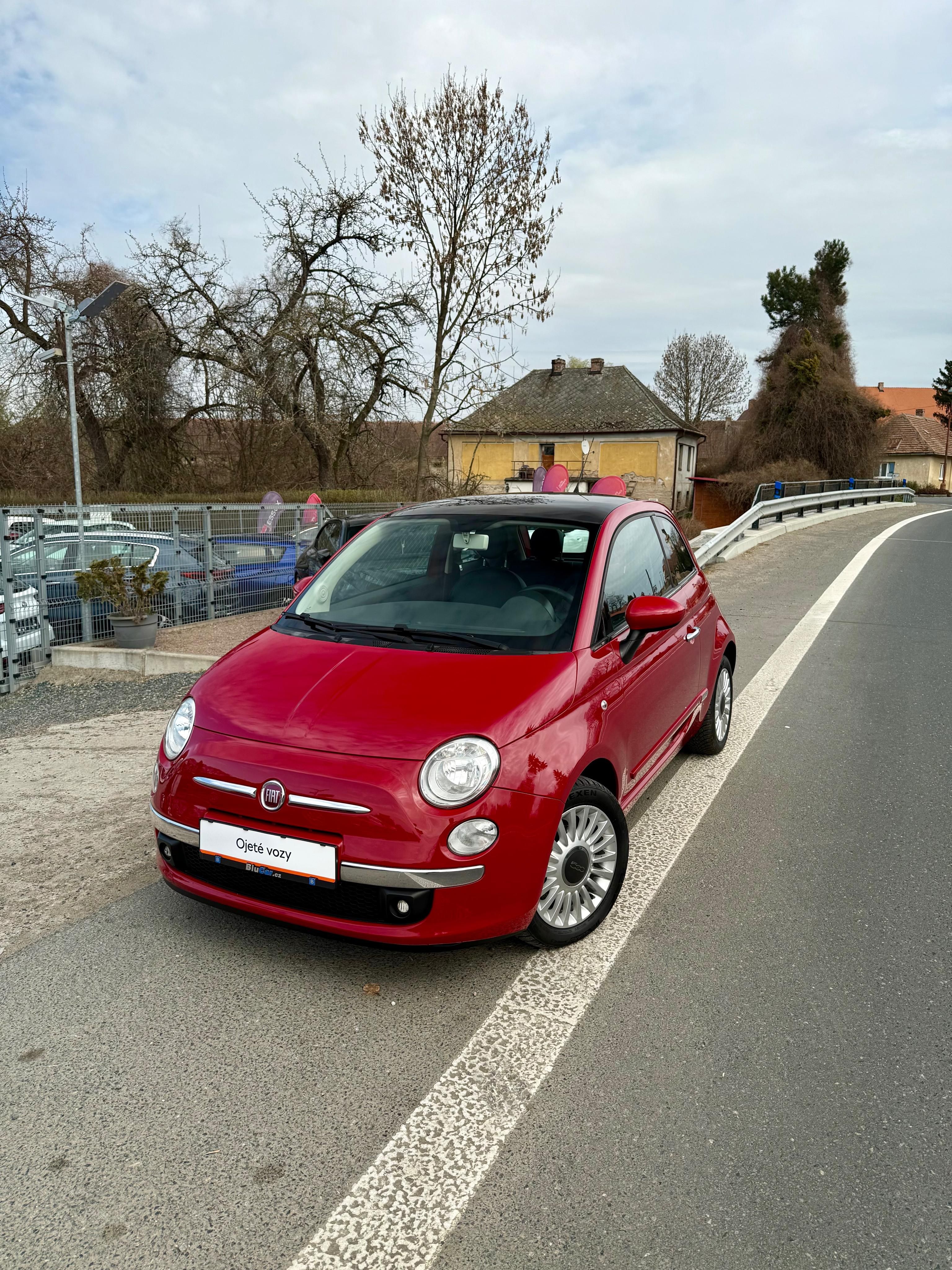 Fiat 500, 1.2i 51kw Automat Klima Kůže P