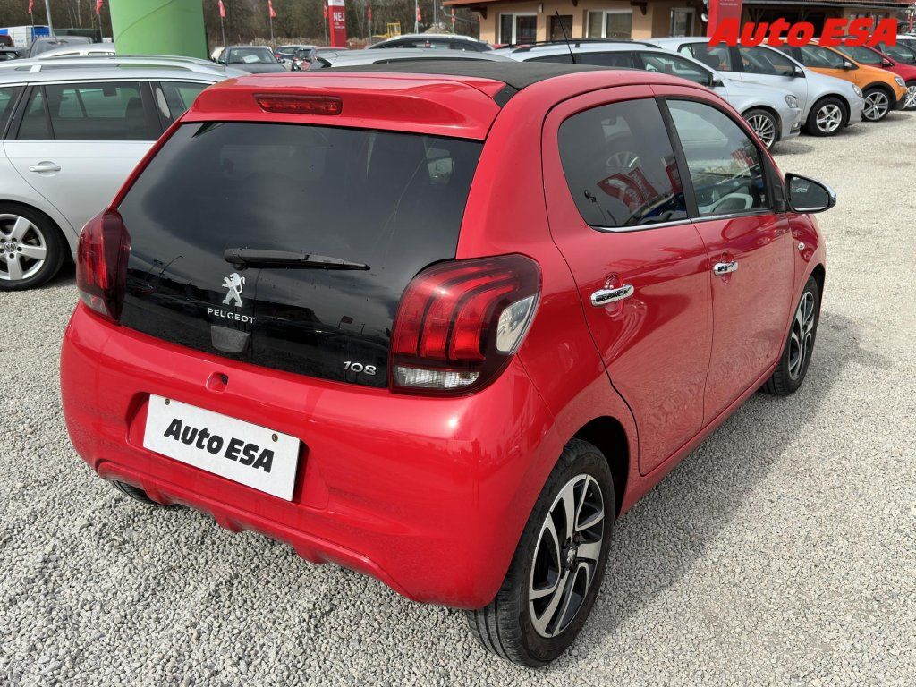 Peugeot 108, 1.2 VTi,Panorama,AC - fotka 4