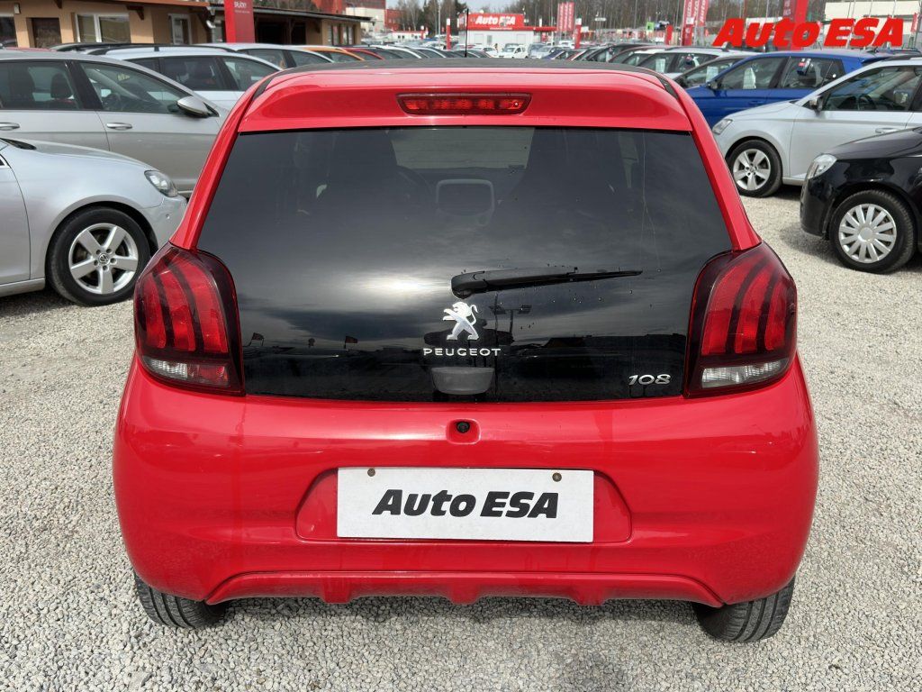 Peugeot 108, 1.2 VTi,Panorama,AC - fotka 5