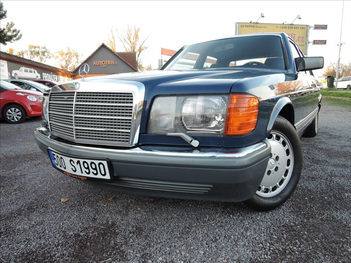 Mercedes-Benz Třídy S, 5,0 SE 500 W126 pouze 108 tkm