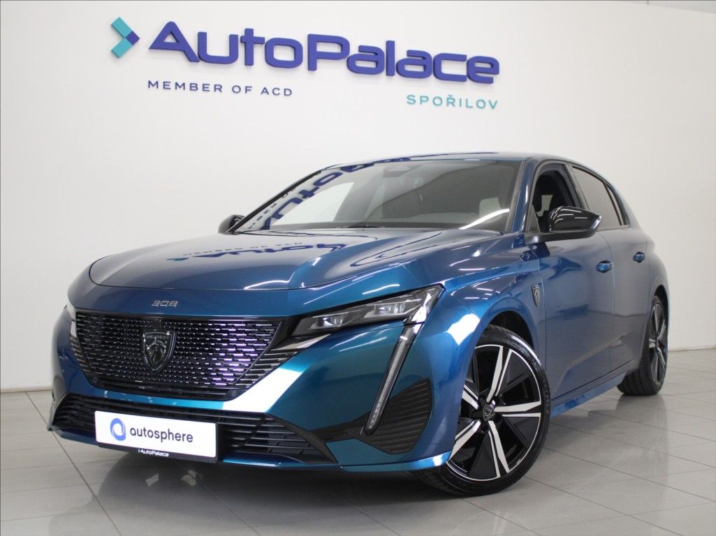 Peugeot 308, 1,2 PT 96kW AT GT-line 22tkm.