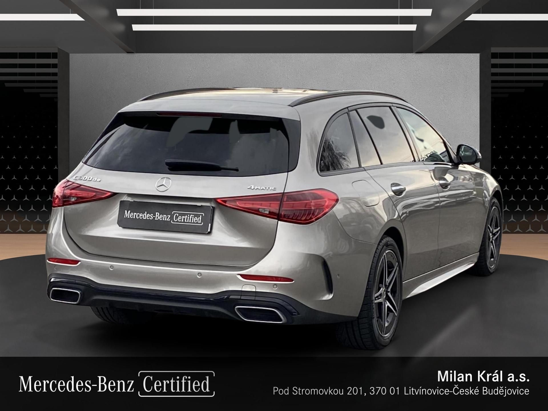 Mercedes-Benz Třídy C, C 300 de 4MATIC - fotka 5