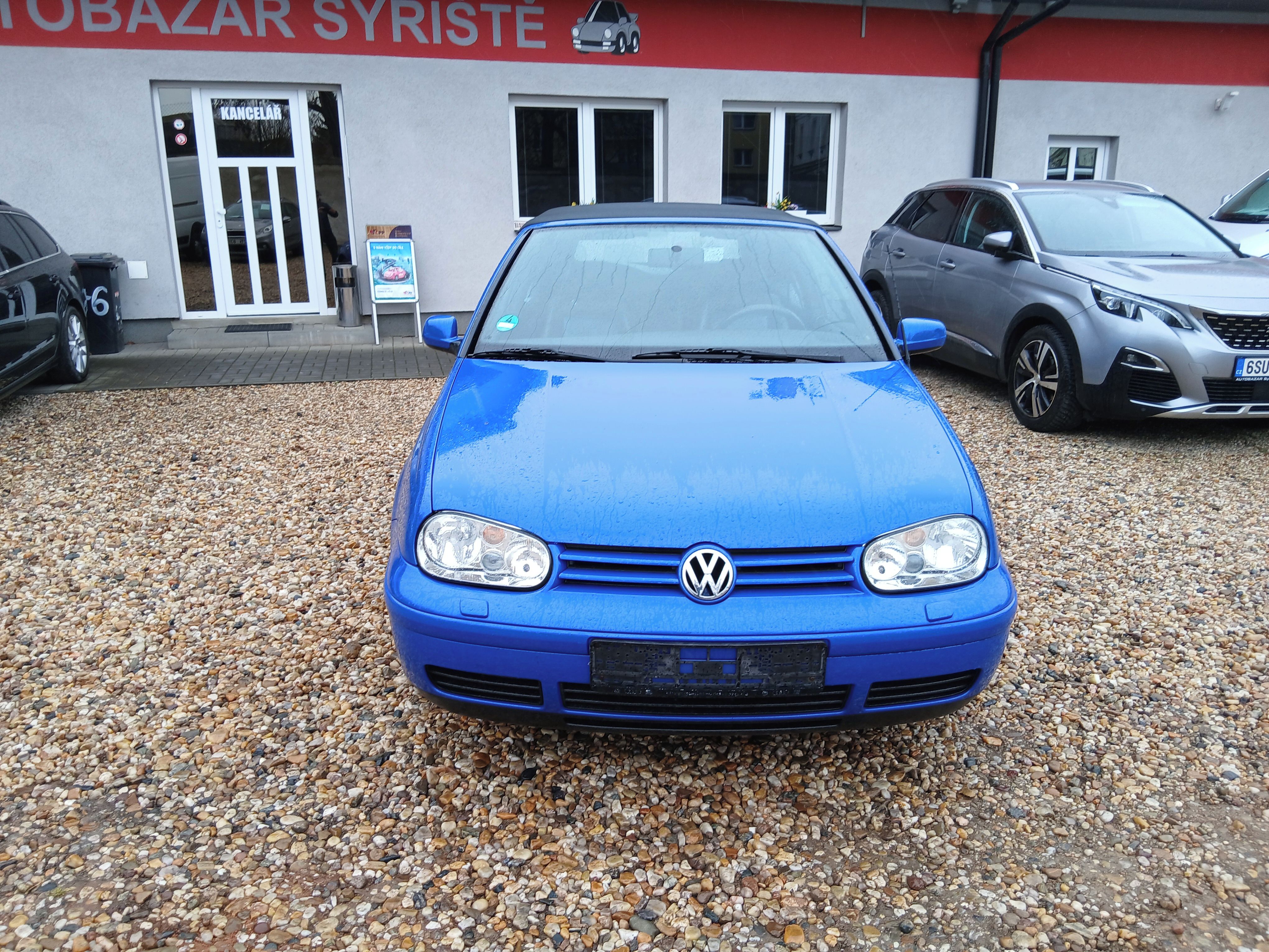 Volkswagen Golf, 2.0i 85KW IV Kabriolet - fotka 2