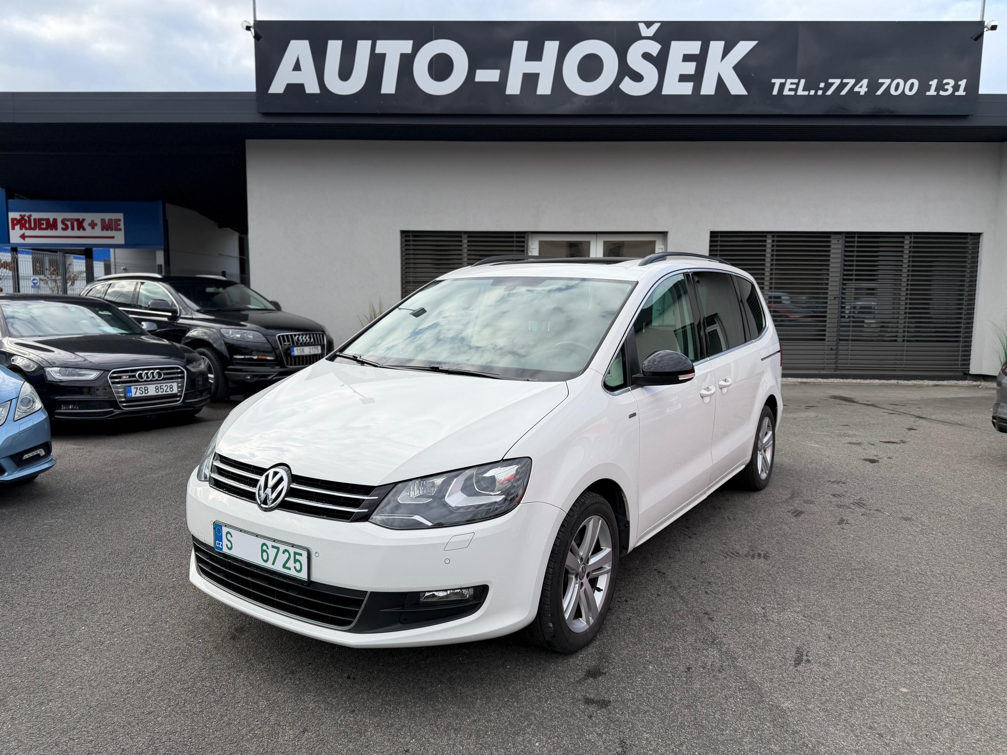 Volkswagen Sharan, 2.0 TDI, 130kw, el. dveře. Taž