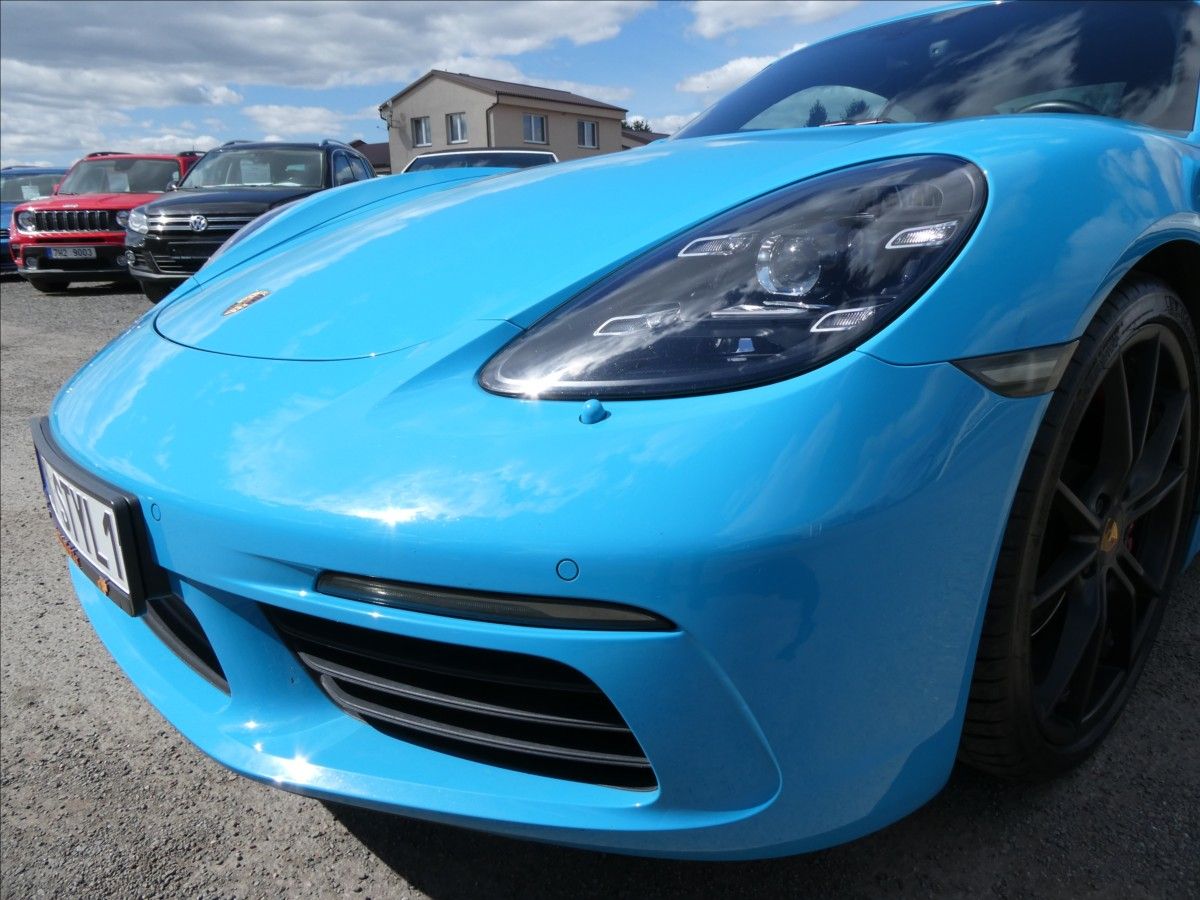 Porsche Cayman, 2,5 S 257kW MIAMI BLUE, DPH - fotka 4