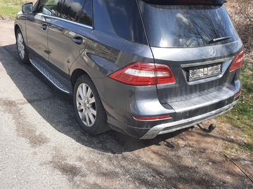 mercedes ml havarované