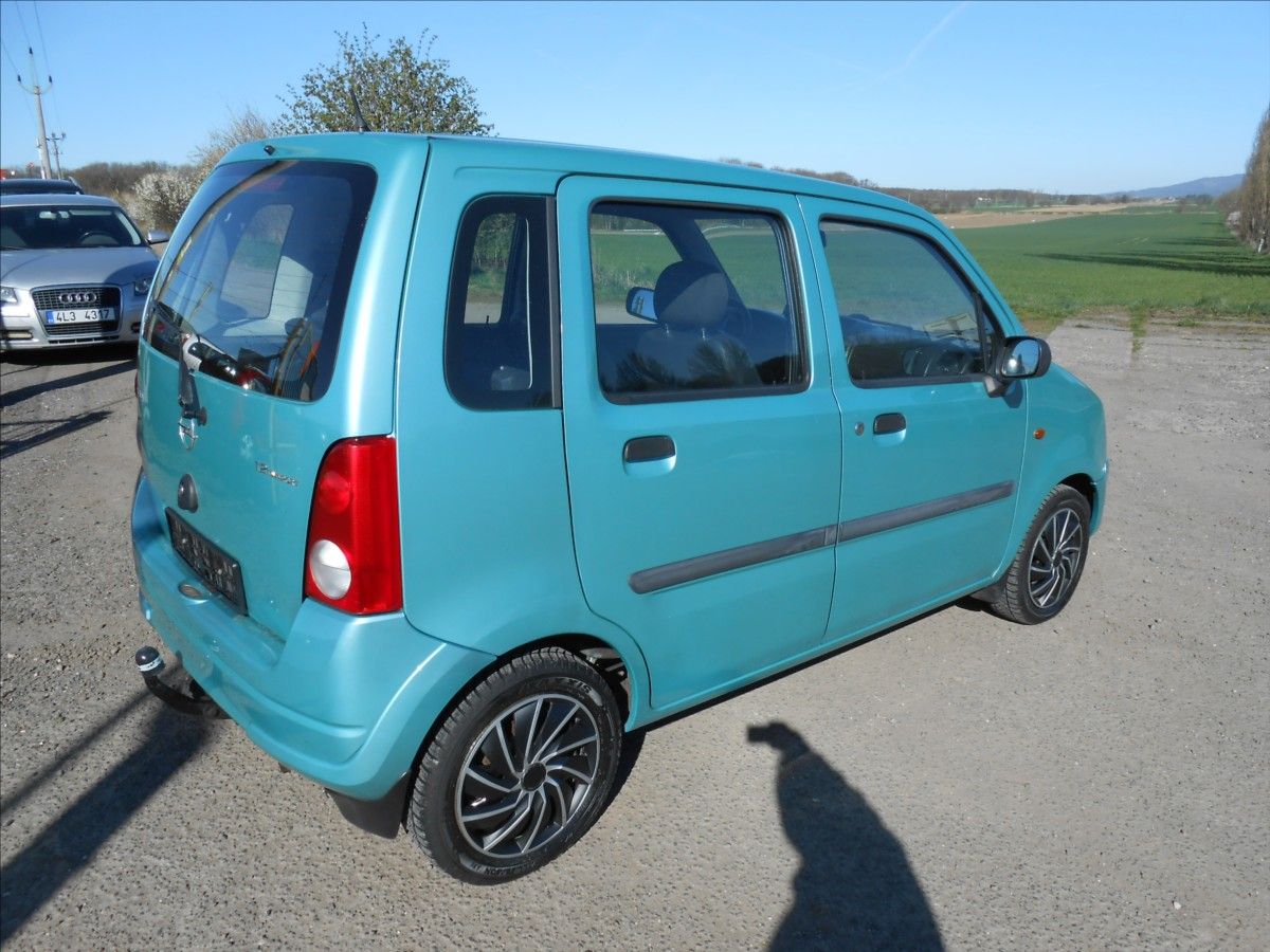 Opel Agila, 1,2 59 kW Serviska KLIMA - fotka 3