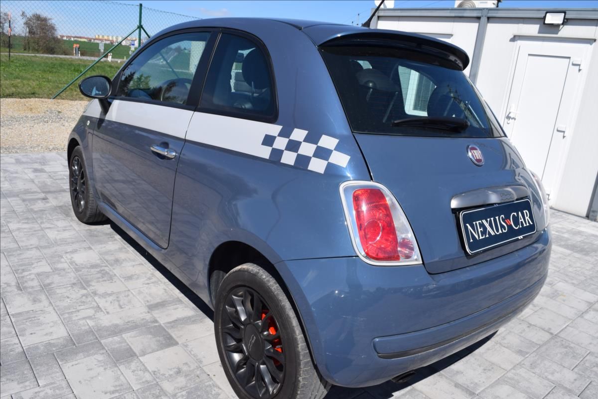 Fiat 500, 0,9 i 63KW PO STK ALU KLIMA - fotka 6