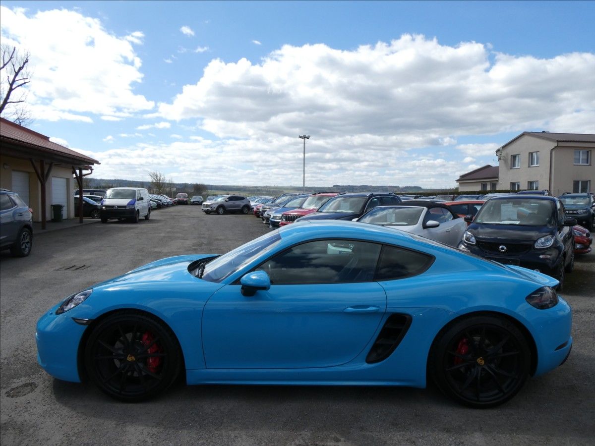 Porsche Cayman, 2,5 S 257kW MIAMI BLUE, DPH - fotka 6