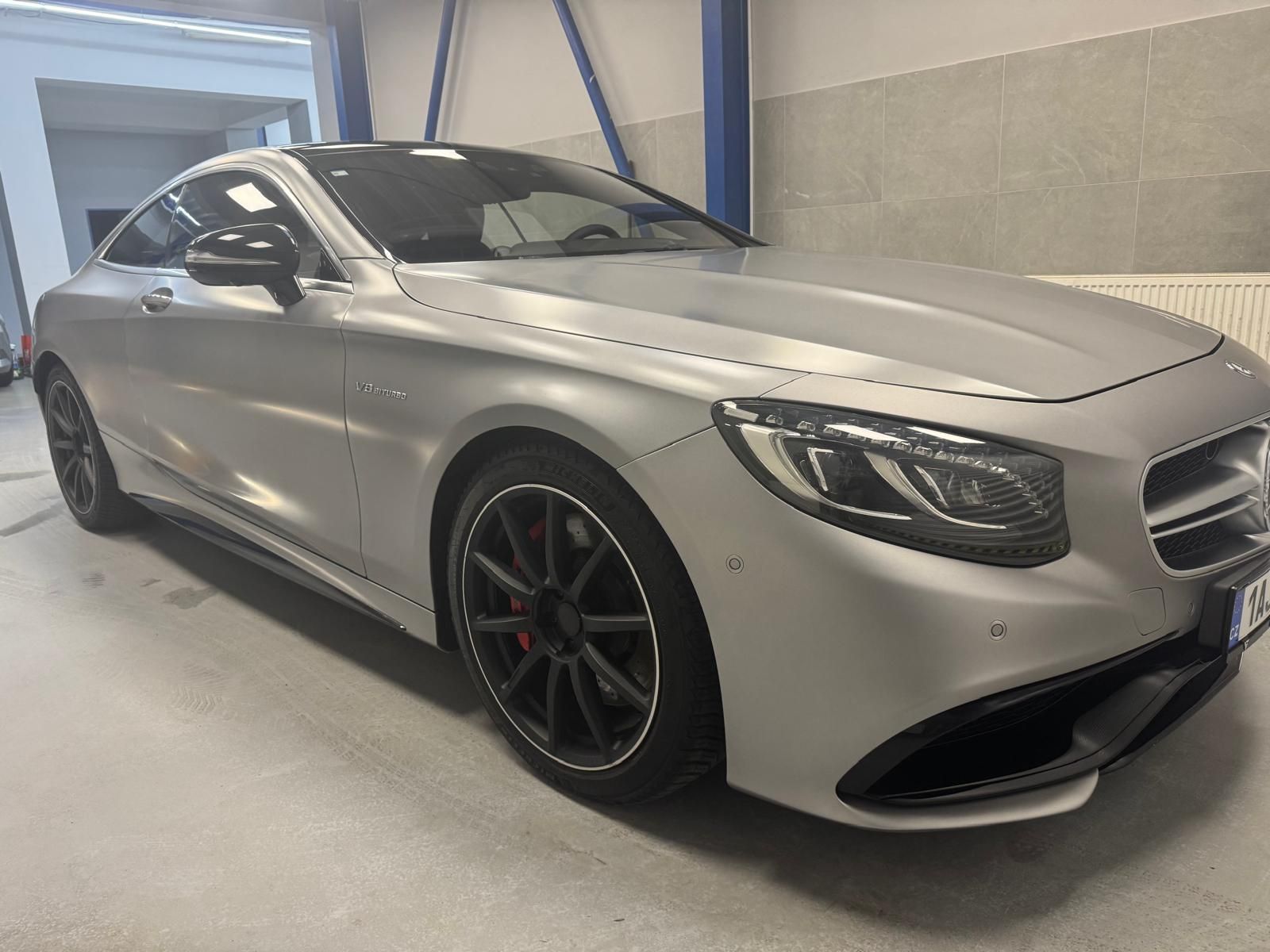 Mercedes-Benz Třídy S, S63AMG coupe MATT TOP STAV