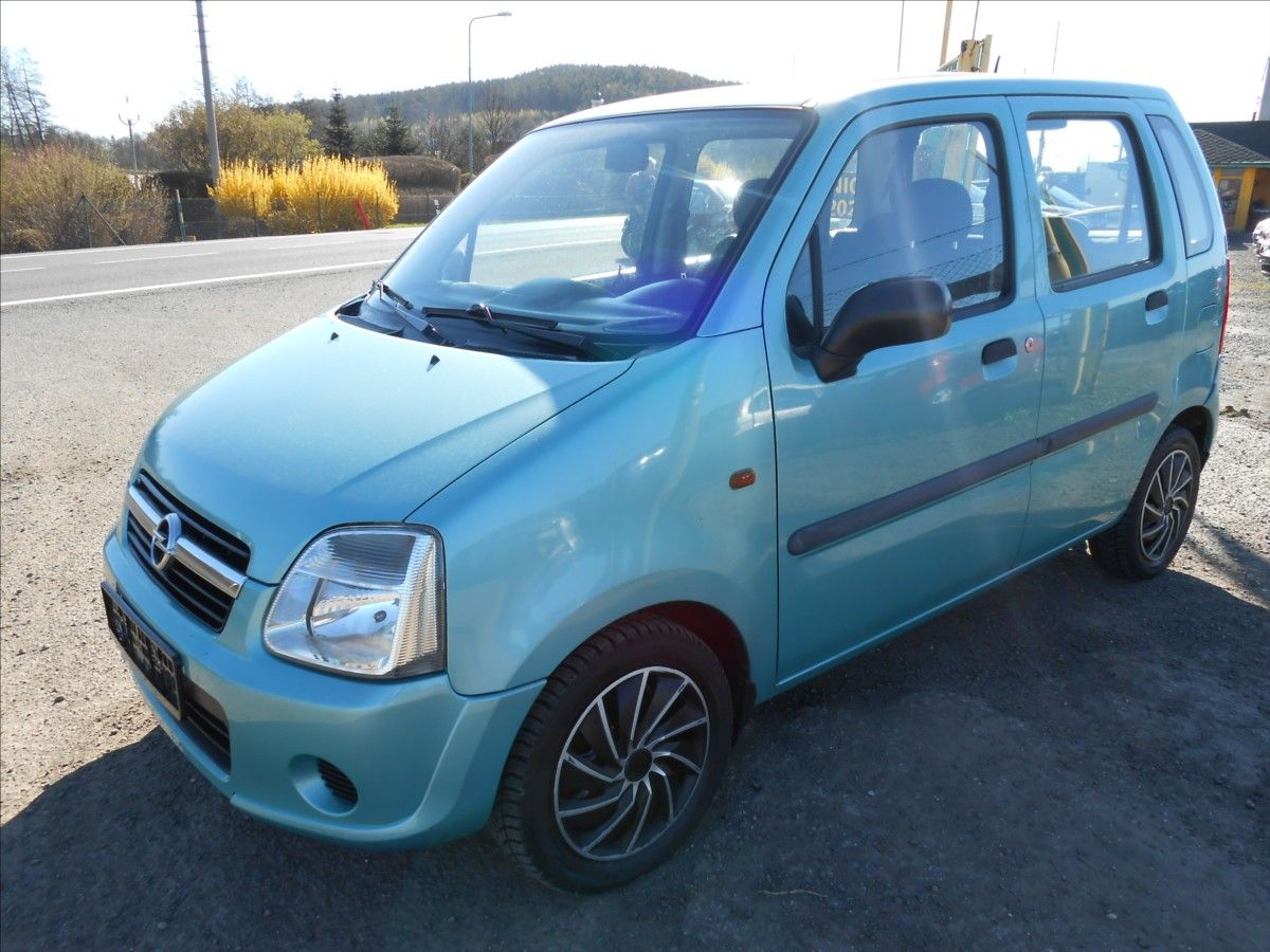 Opel Agila, 1,2 59 kW Serviska KLIMA - fotka 6