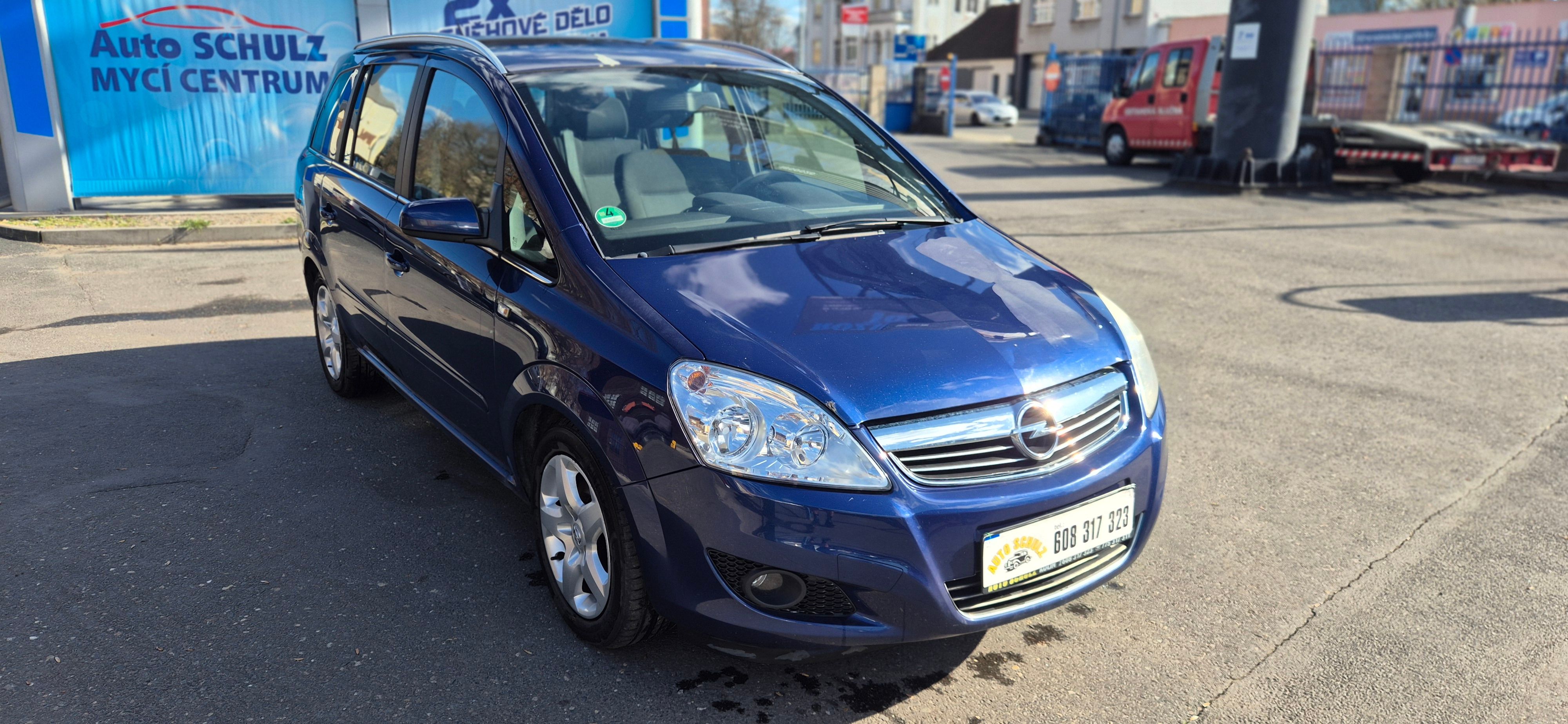 Opel Zafira, 1.7 CDTI 7 MÍST, TAŽNÉ ZAŘ.