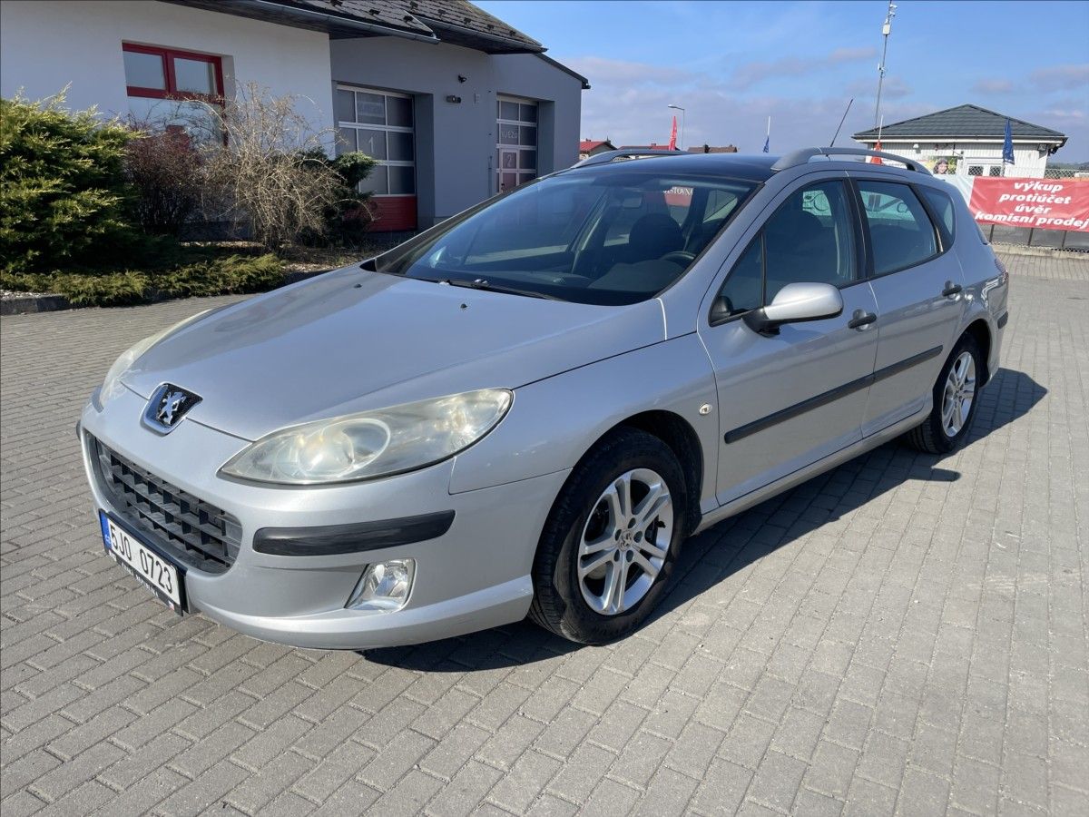 Peugeot 407, 1,6 HDi 80kw SW velmi dobrý st