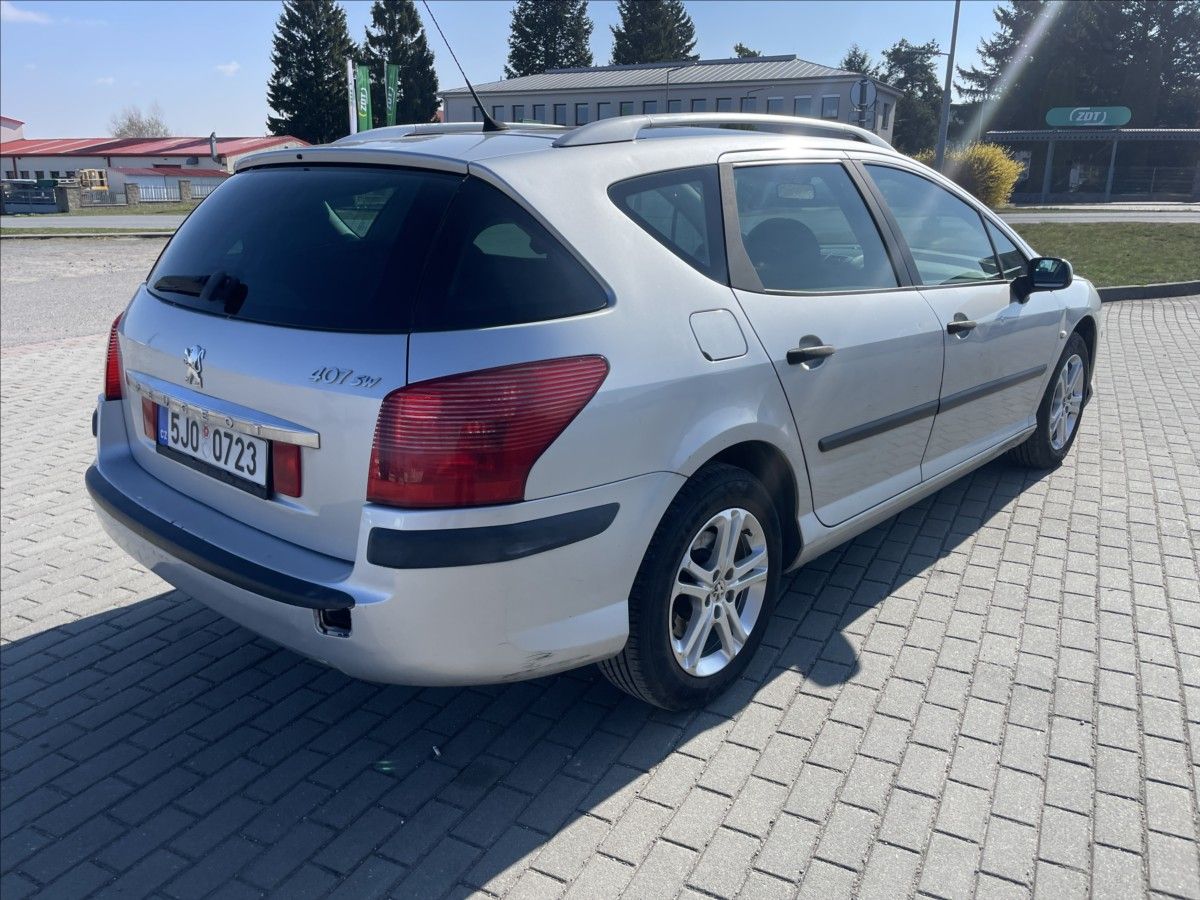 Peugeot 407, 1,6 HDi 80kw SW velmi dobrý st - fotka 4