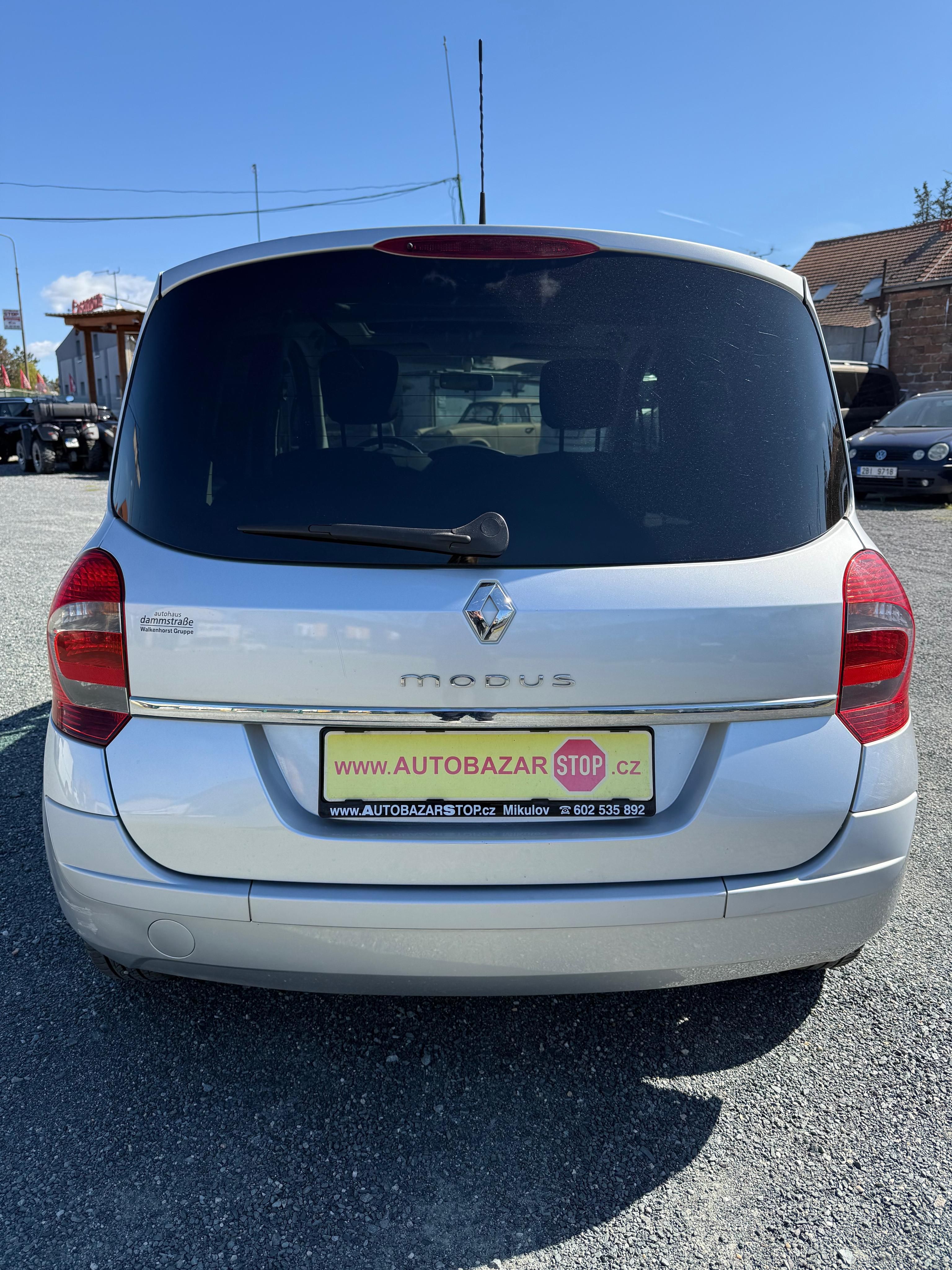 Renault Modus, 1.2i 58kW 5-MÍST SERVISKA - fotka 5